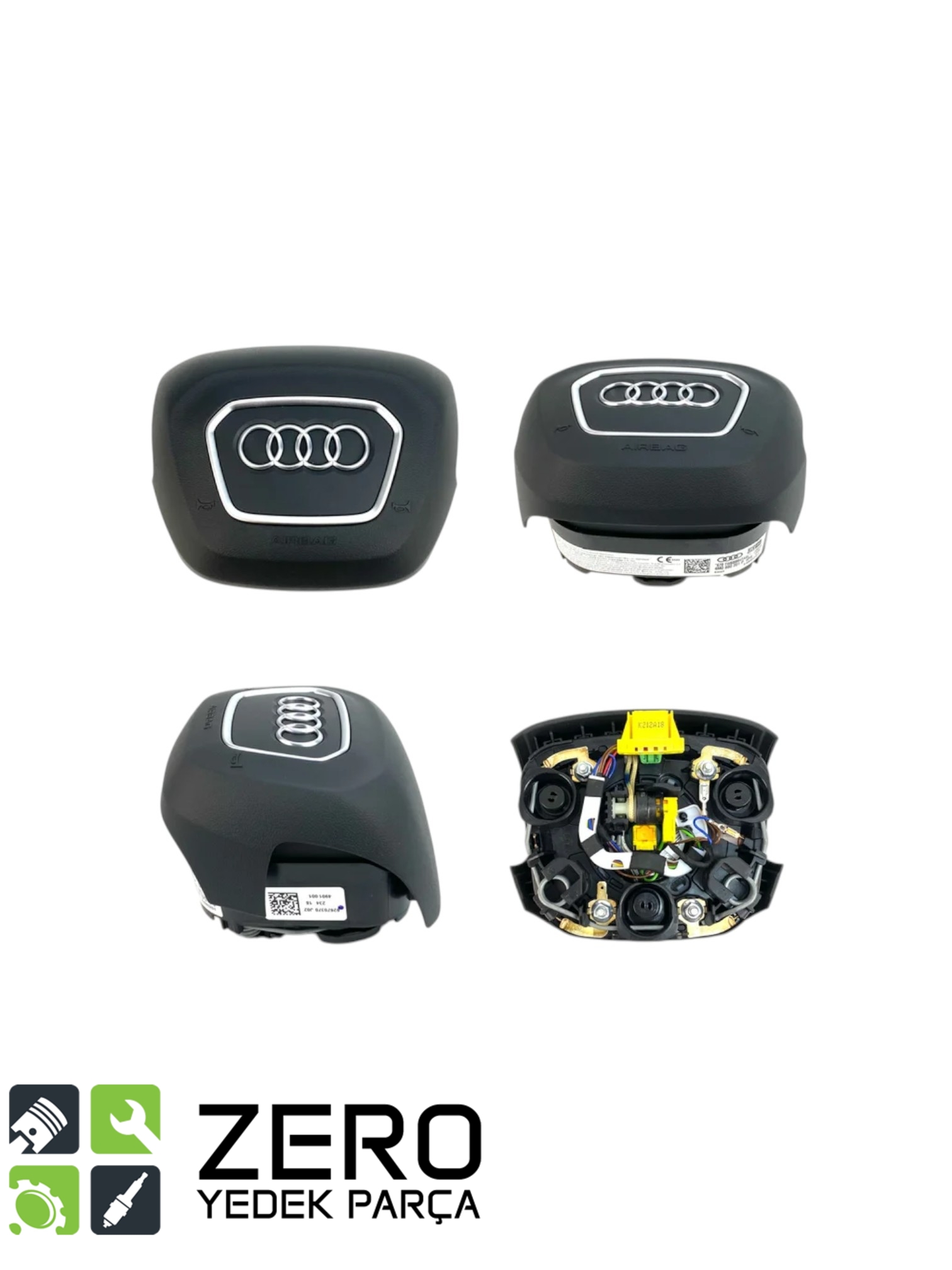 4N0880201P6PS Direksiyon Hava Yastığı Audi A6 A8 Q8 1