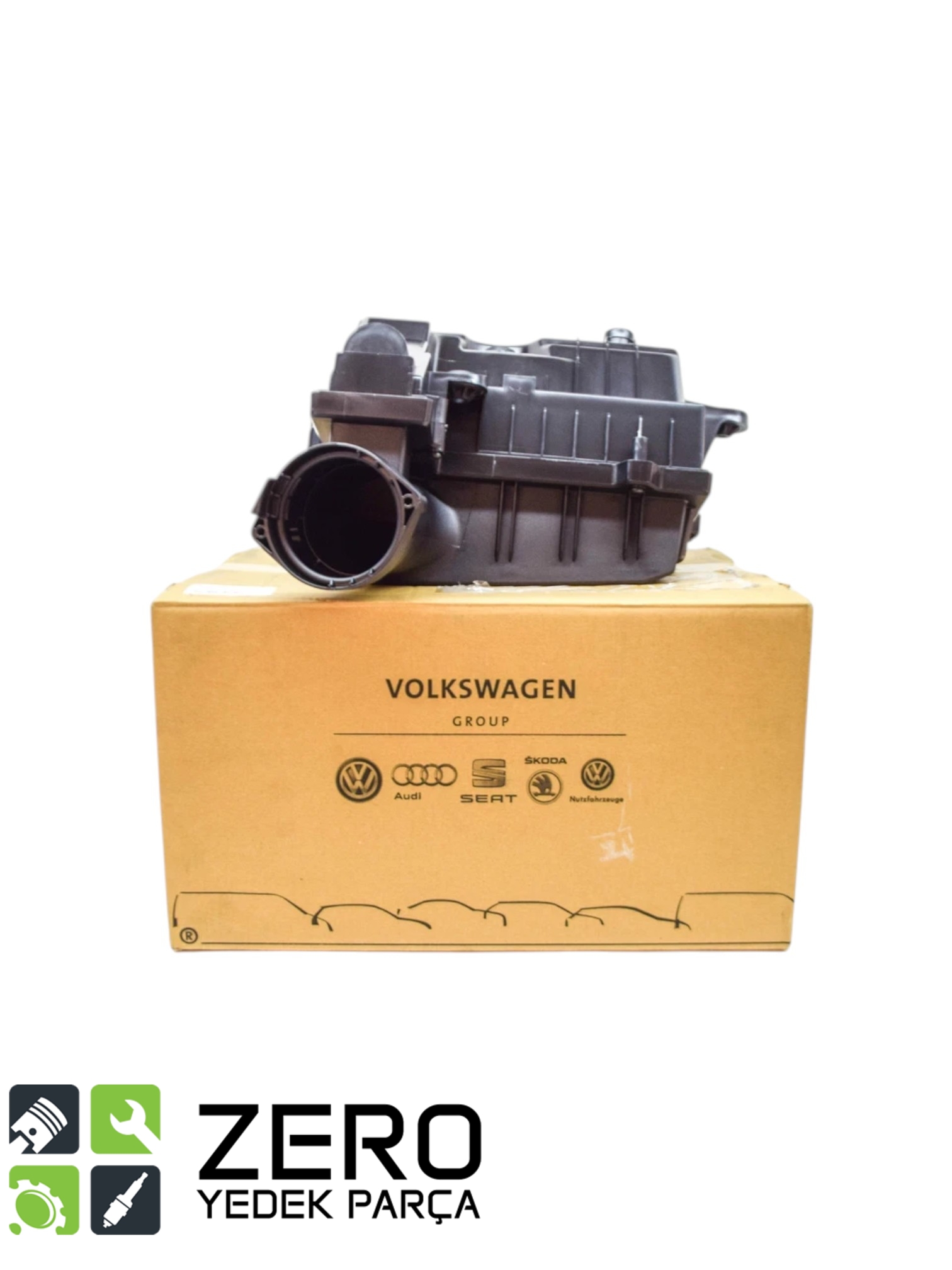5QF129607A Hava Filtre Kutusu Caddy Golf A3 Kodiaq Formentor 1