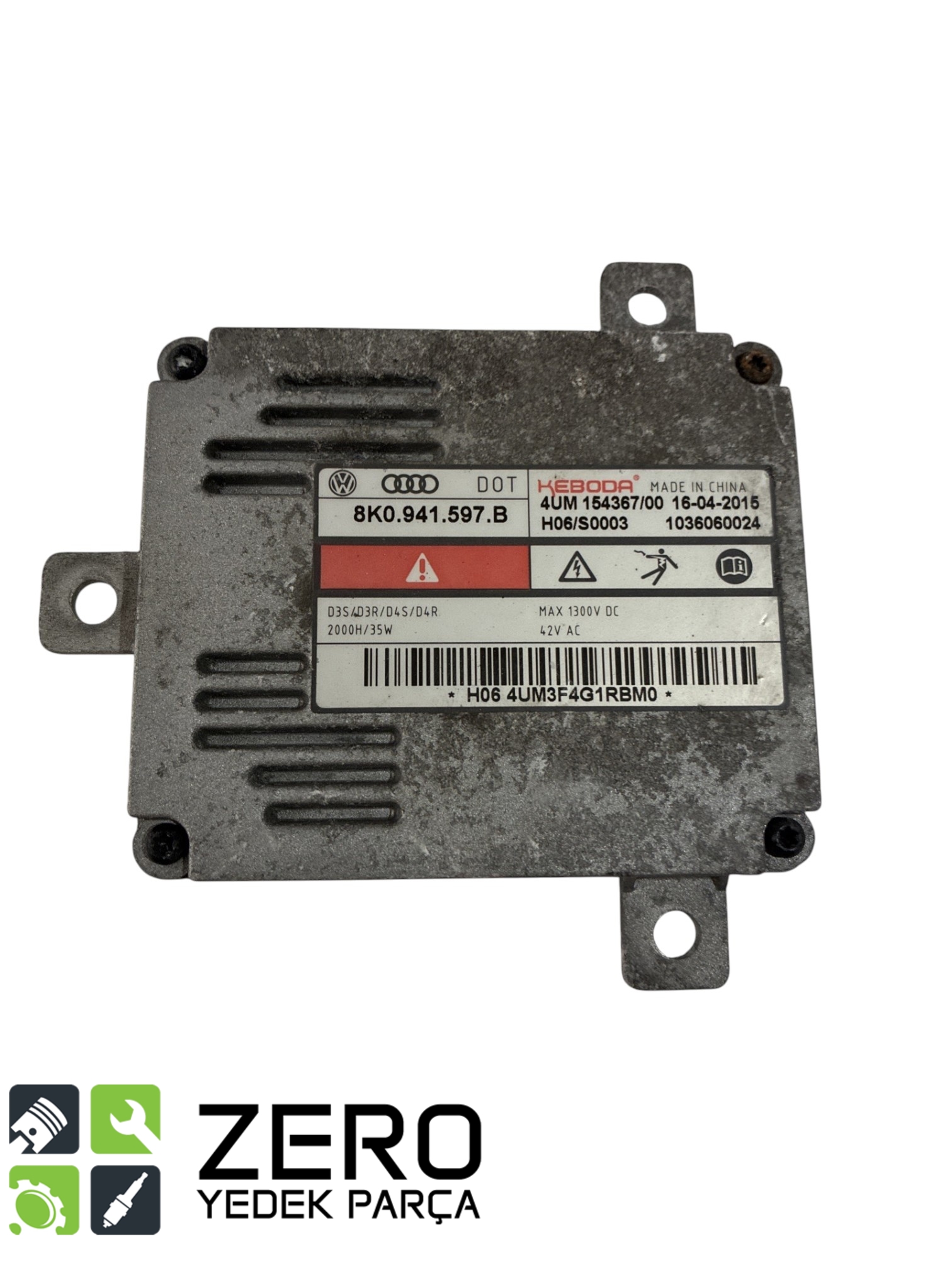 8K0941597B Xenon Kontrol Ünitesi / Far Beyni A3 Q5 Q7 Passat 1