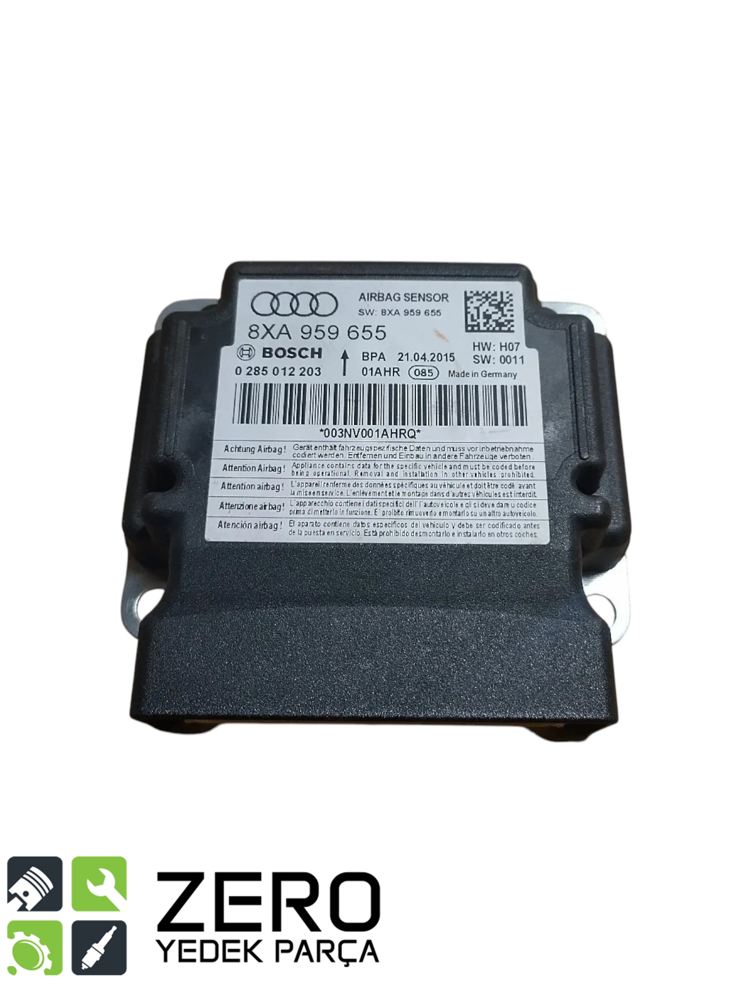 8XA959655 Airbag / Hava Yastığı Kontrol Beyni A1 1