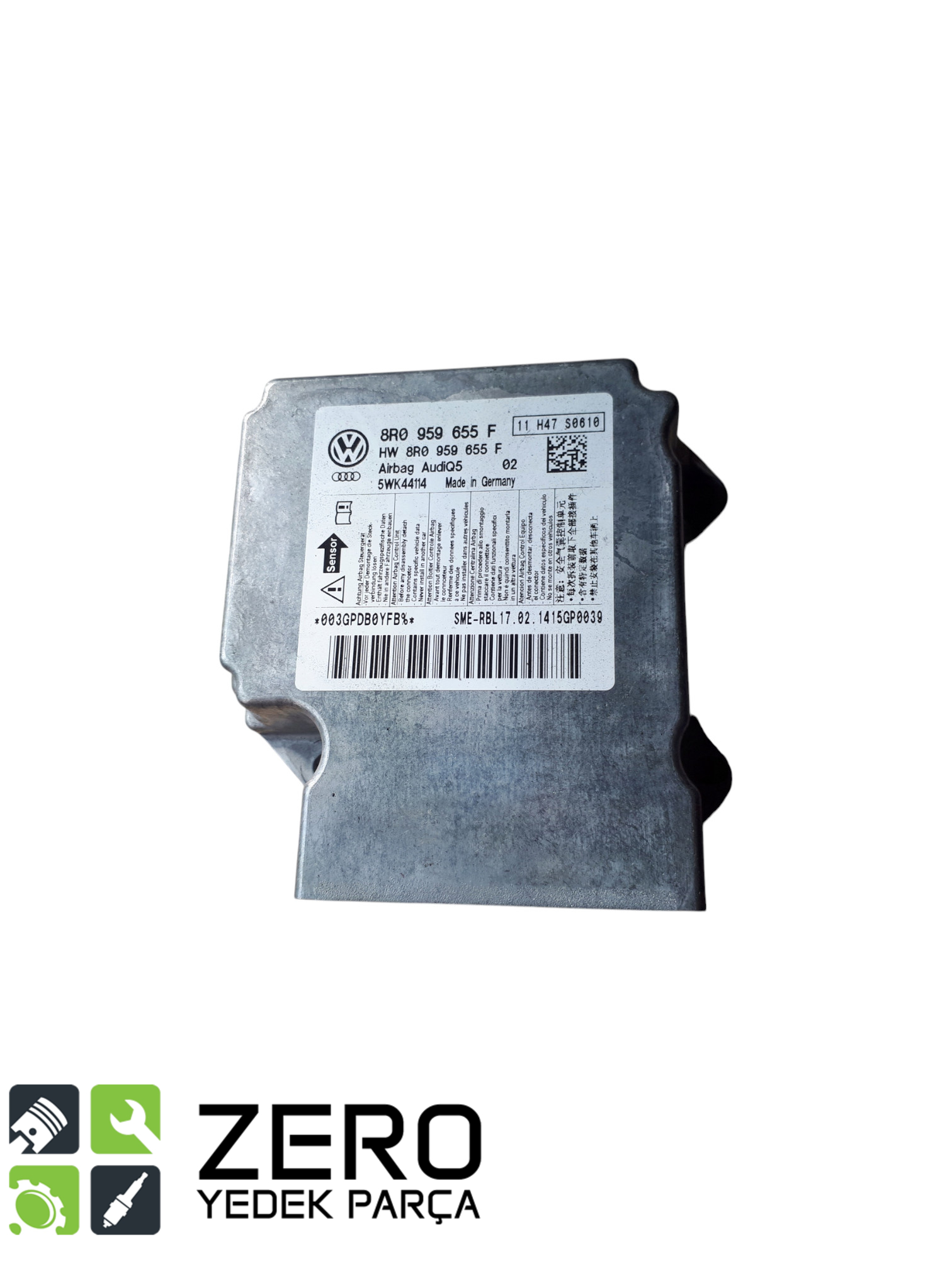 8R0959655F Airbag / Hava Yastığı Kontrol Beyni A4 A5 Q5 1