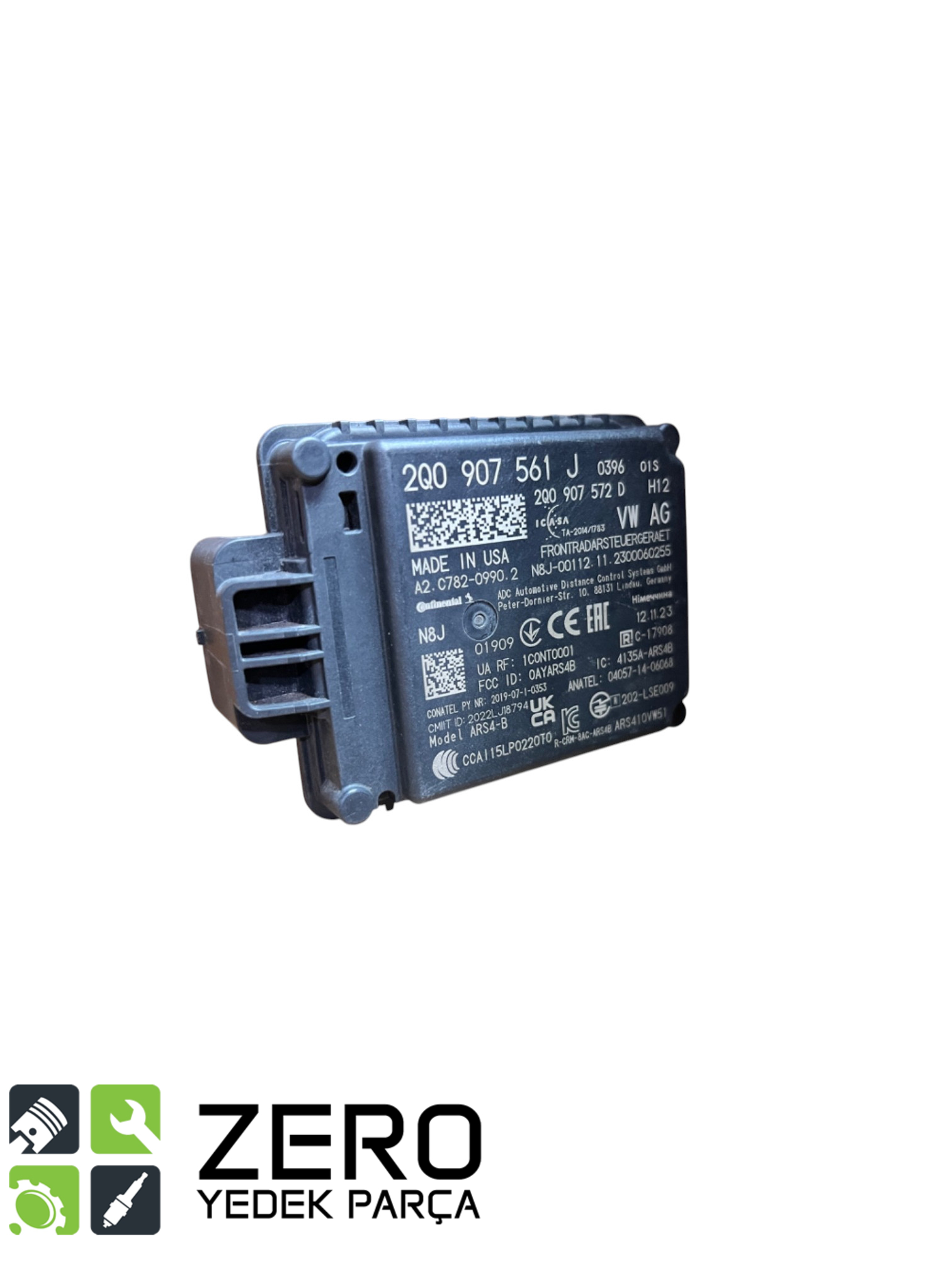 2Q0907561J Ön ACC Mesafe Radar Sensörü Polo Troc İbiza Arona 3