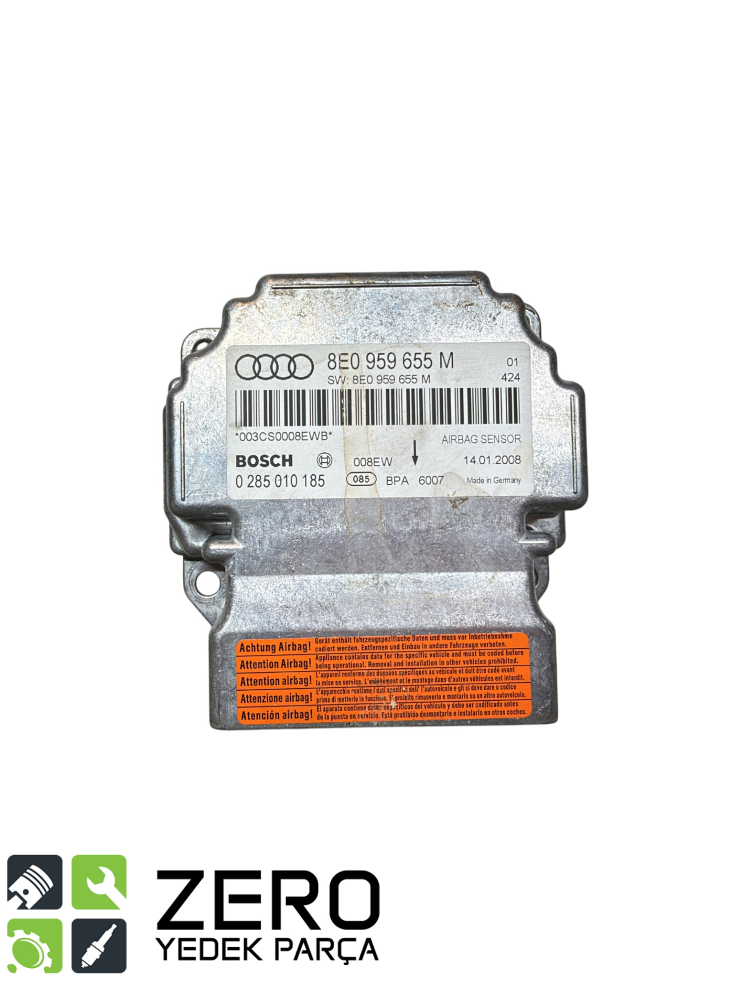 8E0959655M Airbag Beyni Audi A4 1