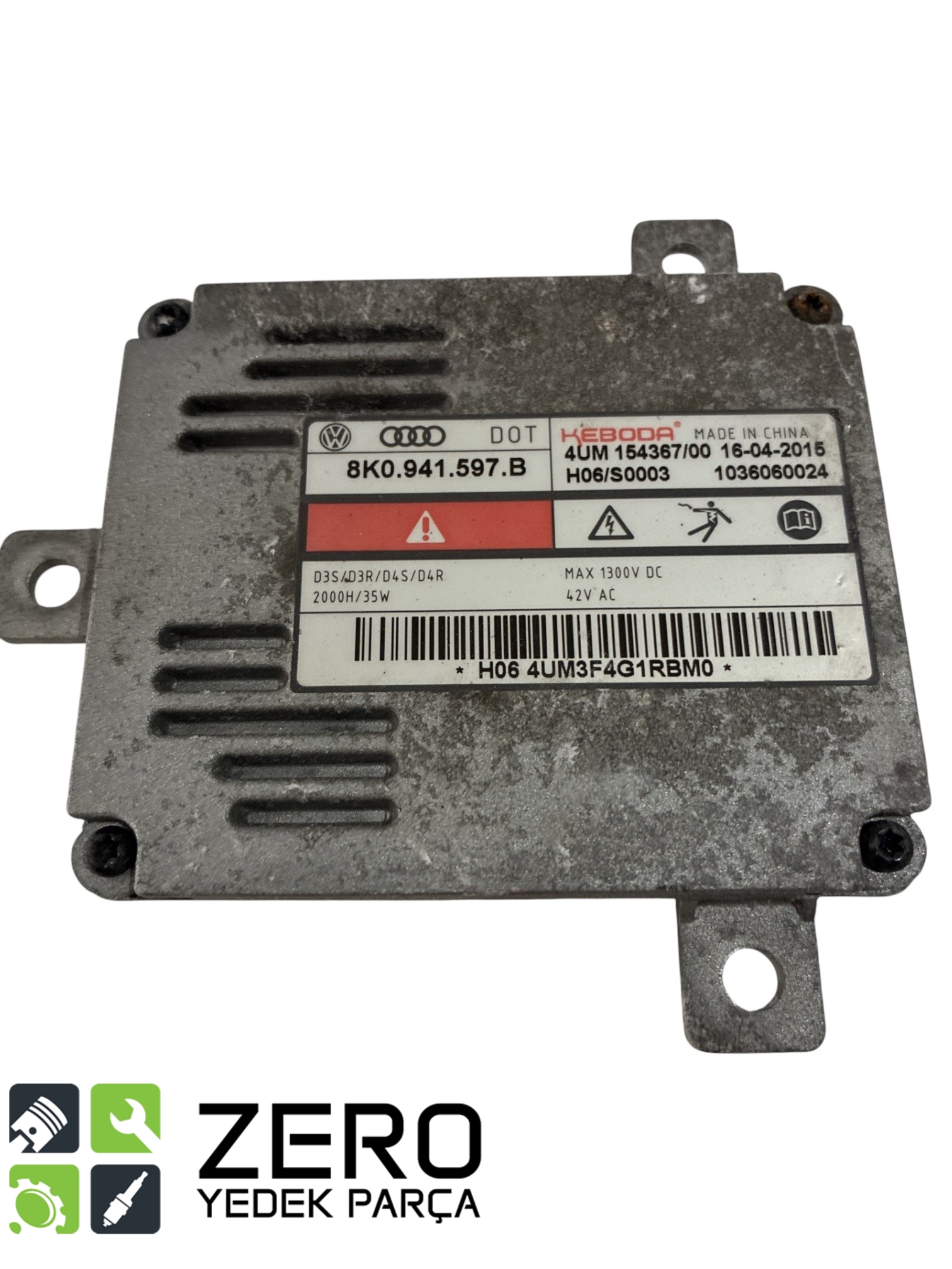 8K0941597B Xenon Kontrol Ünitesi / Far Beyni A3 Q5 Q7 Passat 2
