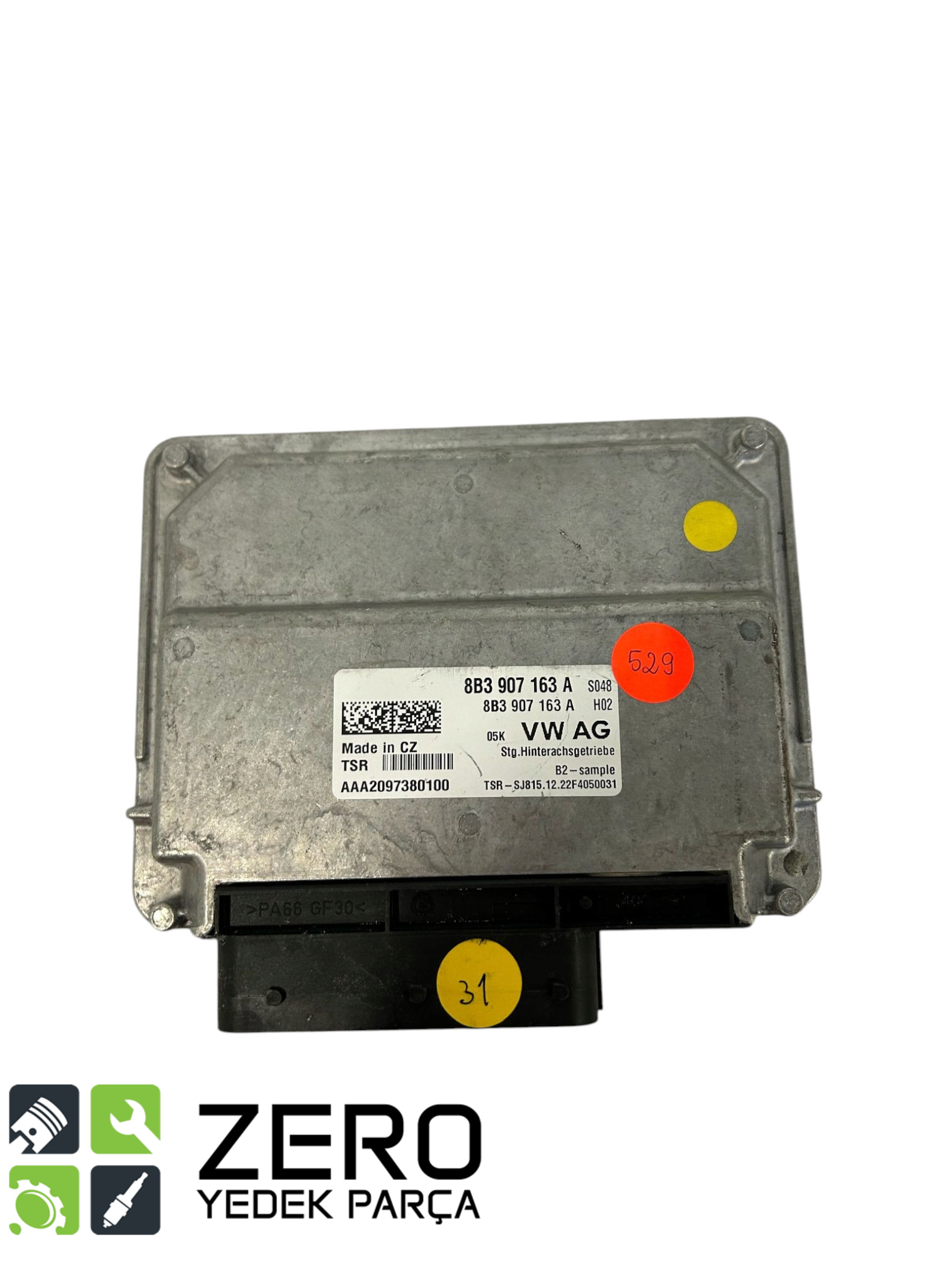 8B3907163A Arka Aks / Diferansiyel Kontrol Beyni A4 A6 A7 Q5 2