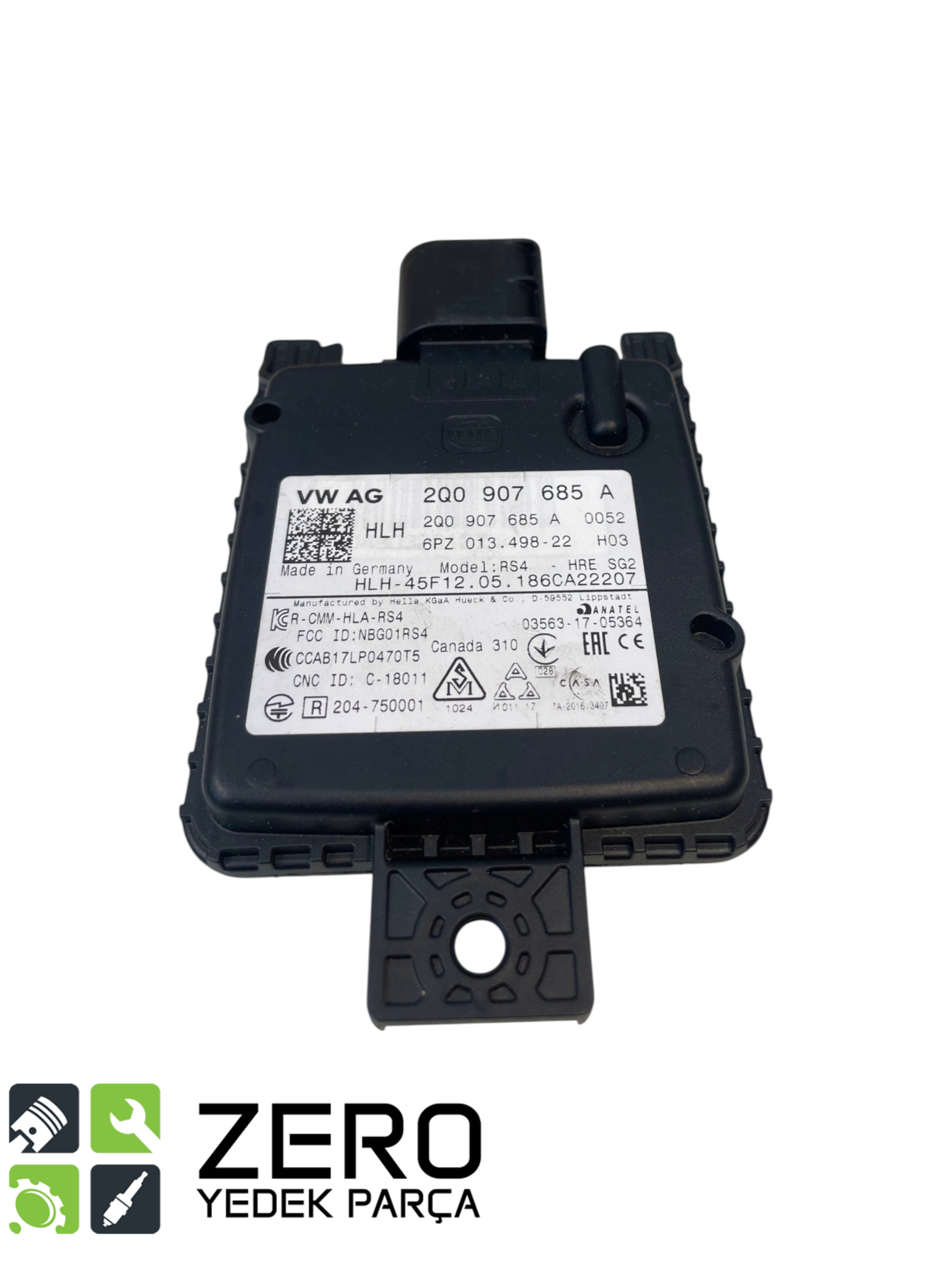 2Q0907685A Kör Nokta ve Şerit Değiştirme Radar Sensör Beyni T-Roc 2