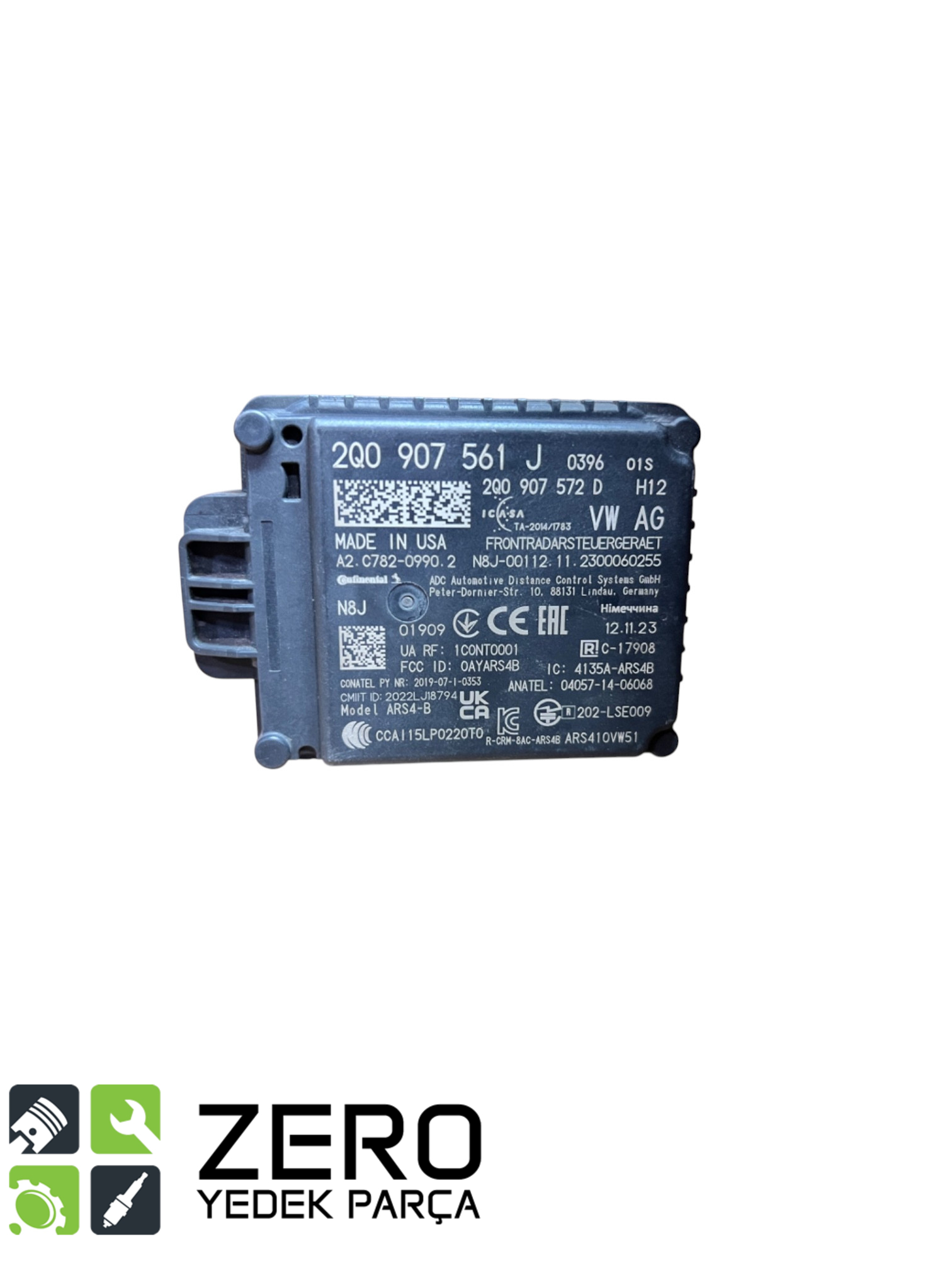 2Q0907561J Ön ACC Mesafe Radar Sensörü Polo Troc İbiza Arona 4