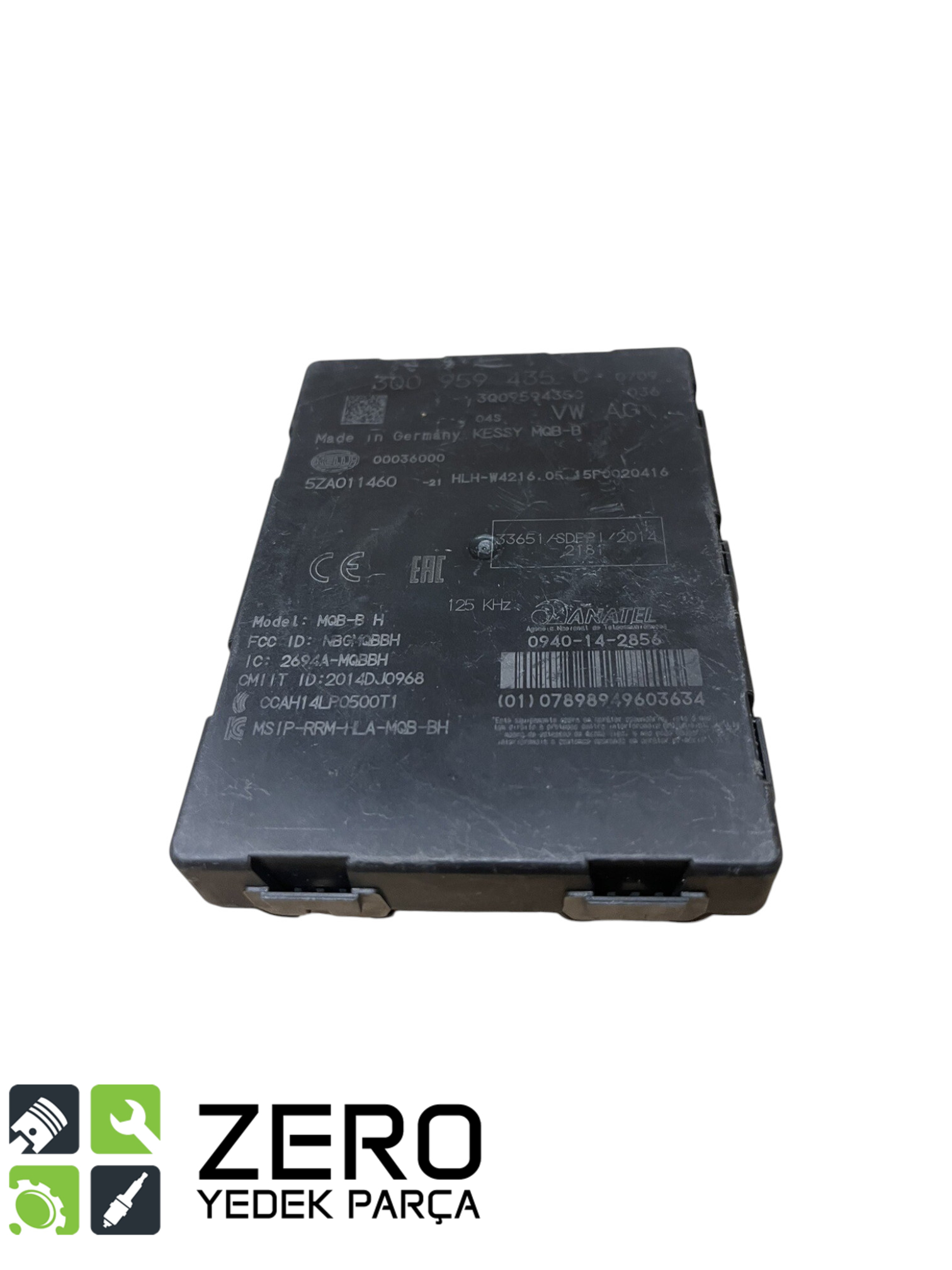 3Q0959435C KESSY Anahtarsız Giriş Kontrol Beyni Passat SuperB 2