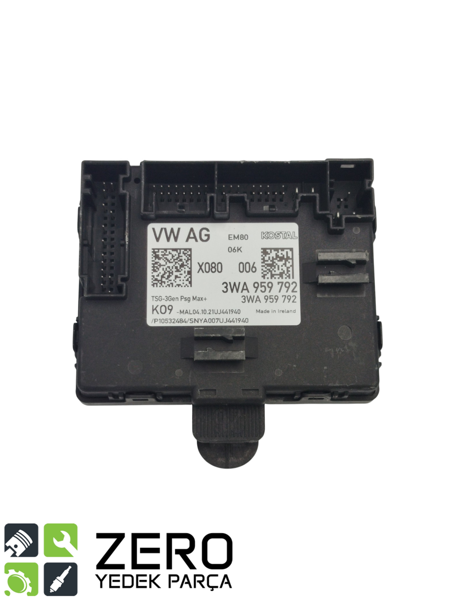 3WA959792 Sol Ön Kapı Elektronik Kontrol Ünitesi Golf Leon A3 2
