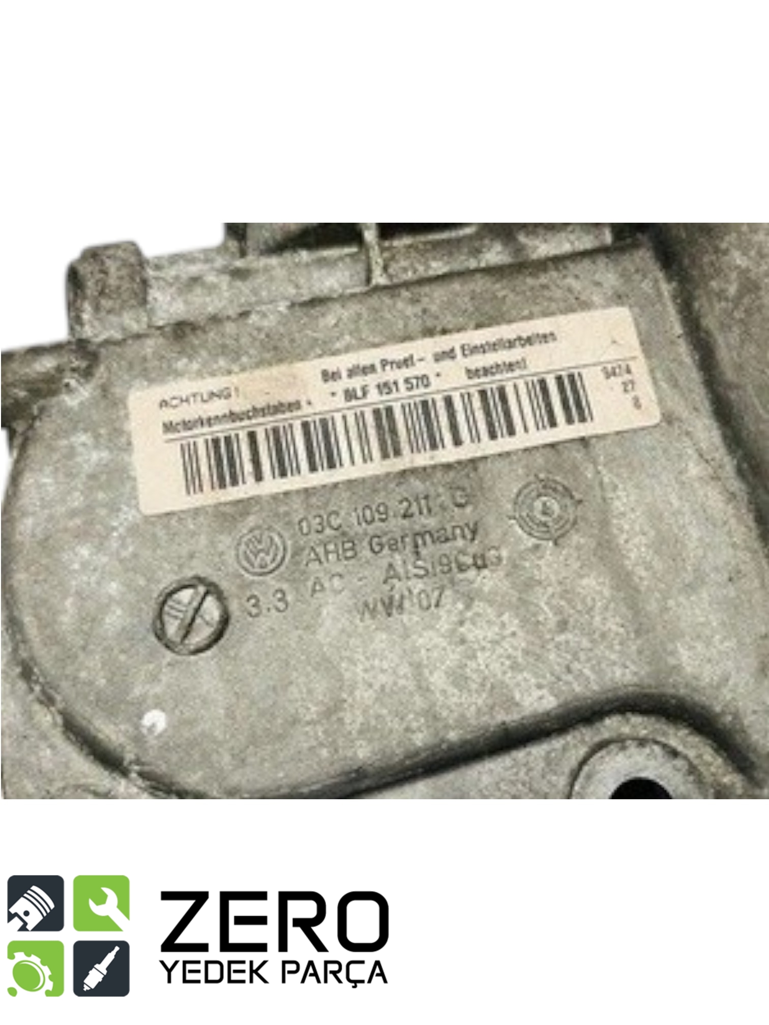 03C109211G Blf Blp Triger Zincir Kapağı Golf Passat A3 Octavia 5