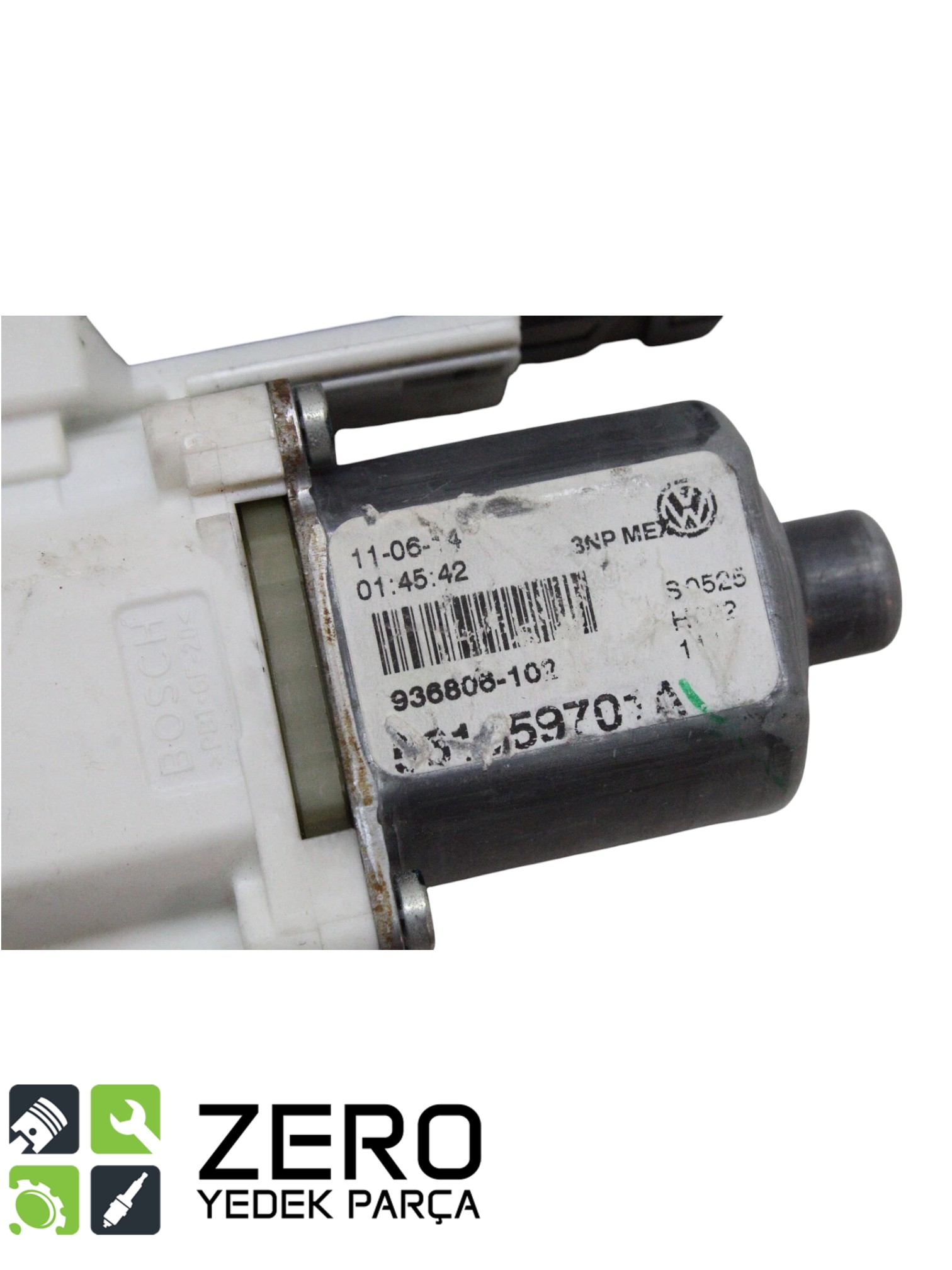 561959701A Sol Ön Kapı Cam Motoru ve Beyni Passat Jetta Golf 3