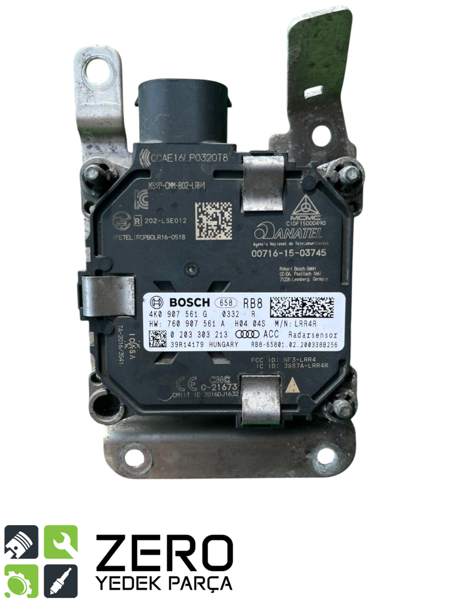 4K0907561G Mesafe Ayar Radar Sensörü A6 A7 A8 Q7 Q8 e-tron GE 3