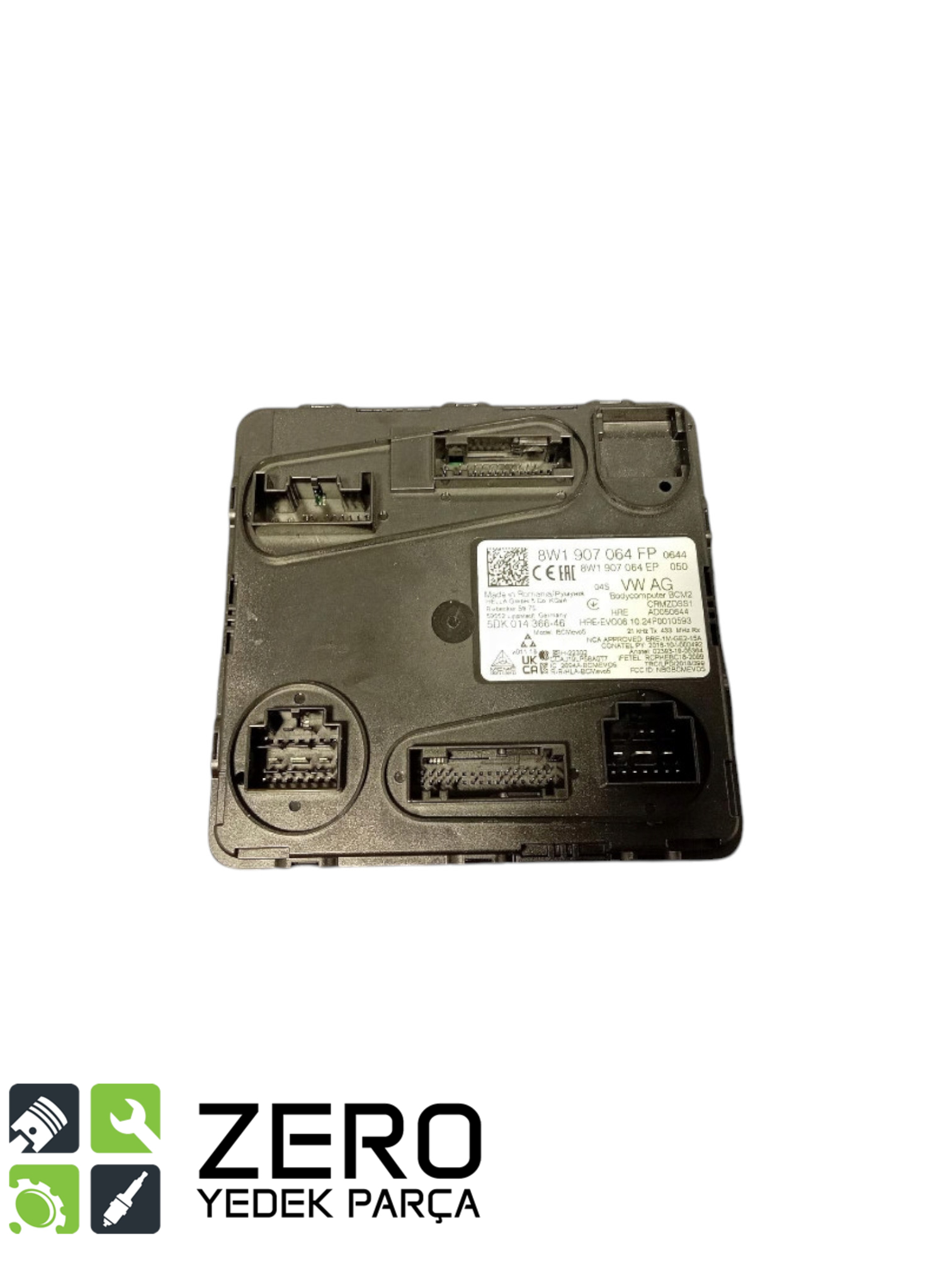 8W1907064FP Konfor Kontrol Beyni A4 A5 Q5 3