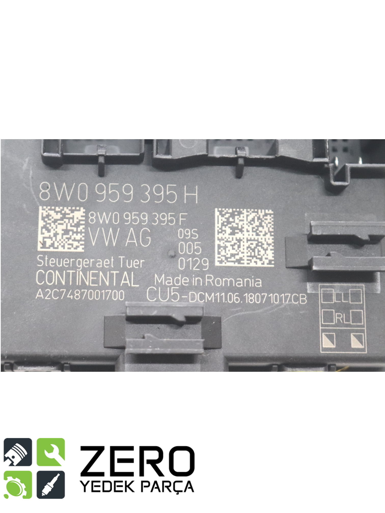 8W0959395H Sol Arka Kapı Konfor Beyni A4 A5 Q5 3