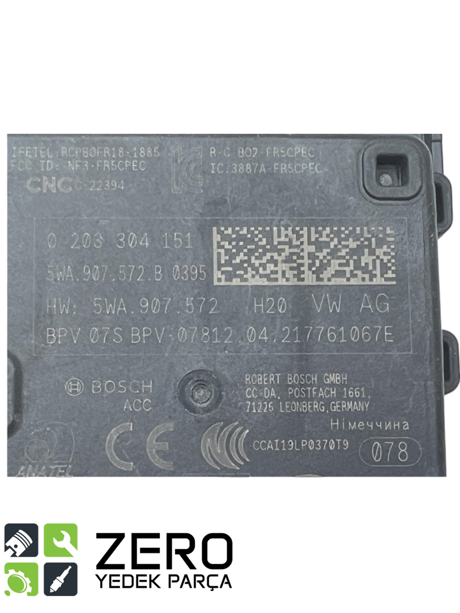 5WA907572B Ön Radar Beyni Polo Taigo A1 Scala Kamiq Fabia 3