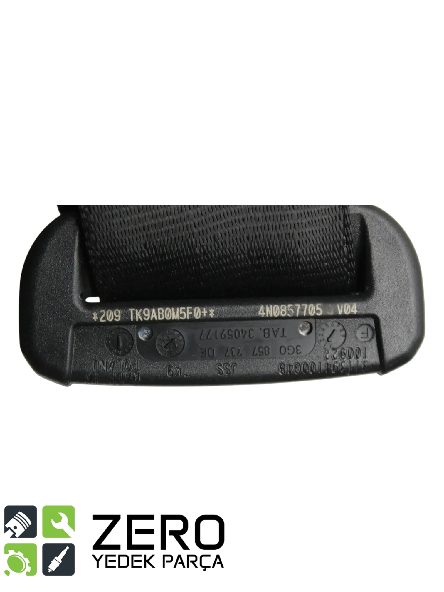 4N0857705V04 Audi A8 Ön Sol Emniyet Kemeri 4