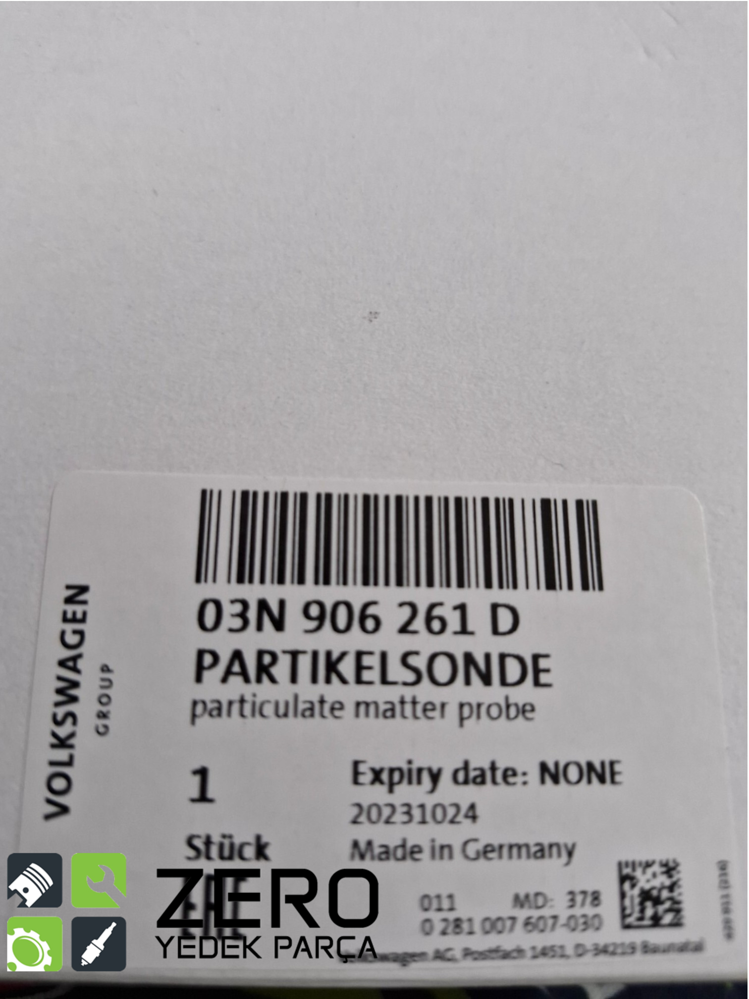 03N906261D Nox Sensörü Crafter Transporter Man TGE 4
