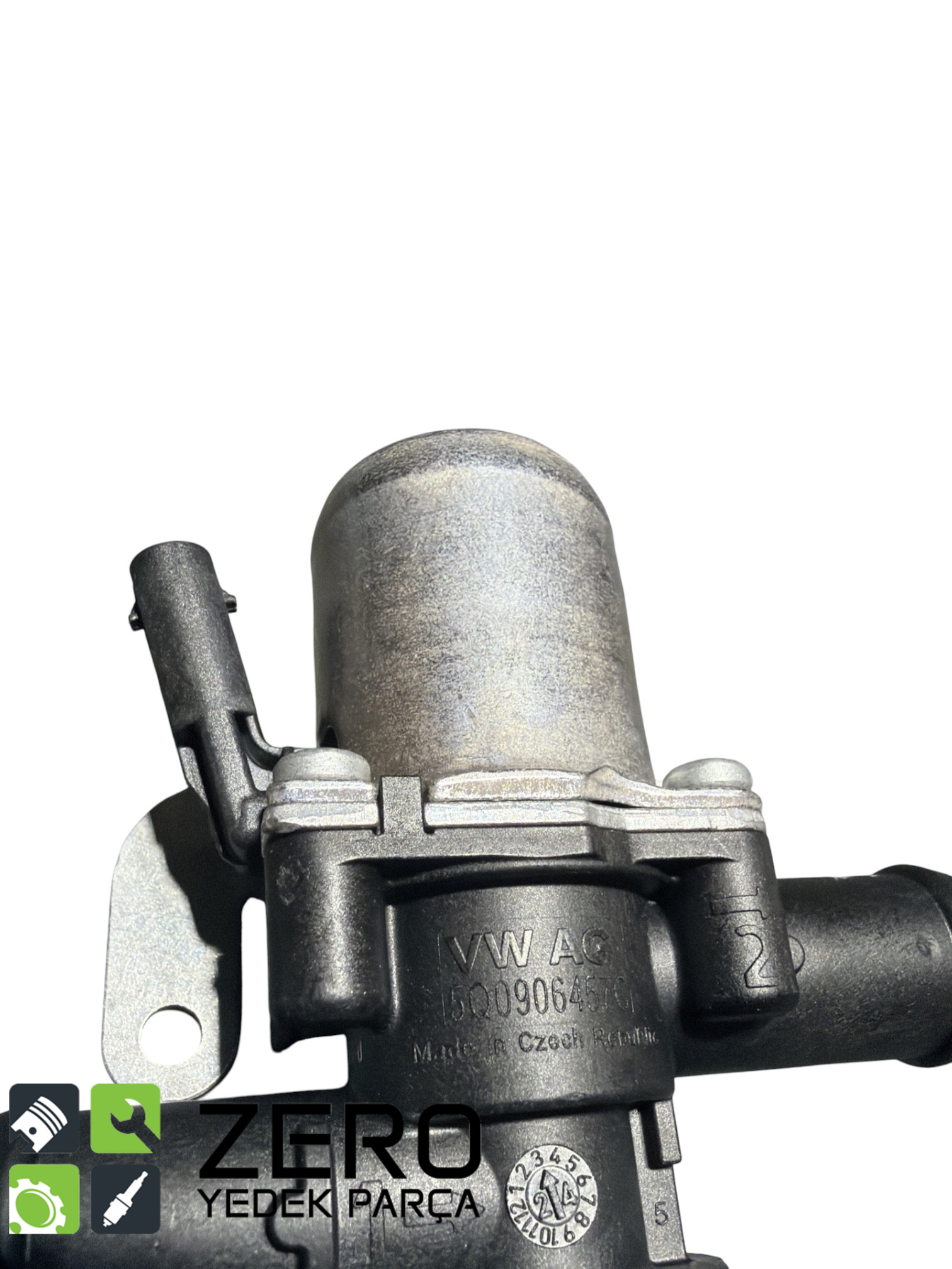 5Q0906457C Devirdaim / Soğutma Sıvısı Kumanda Valfi Golf A3 4