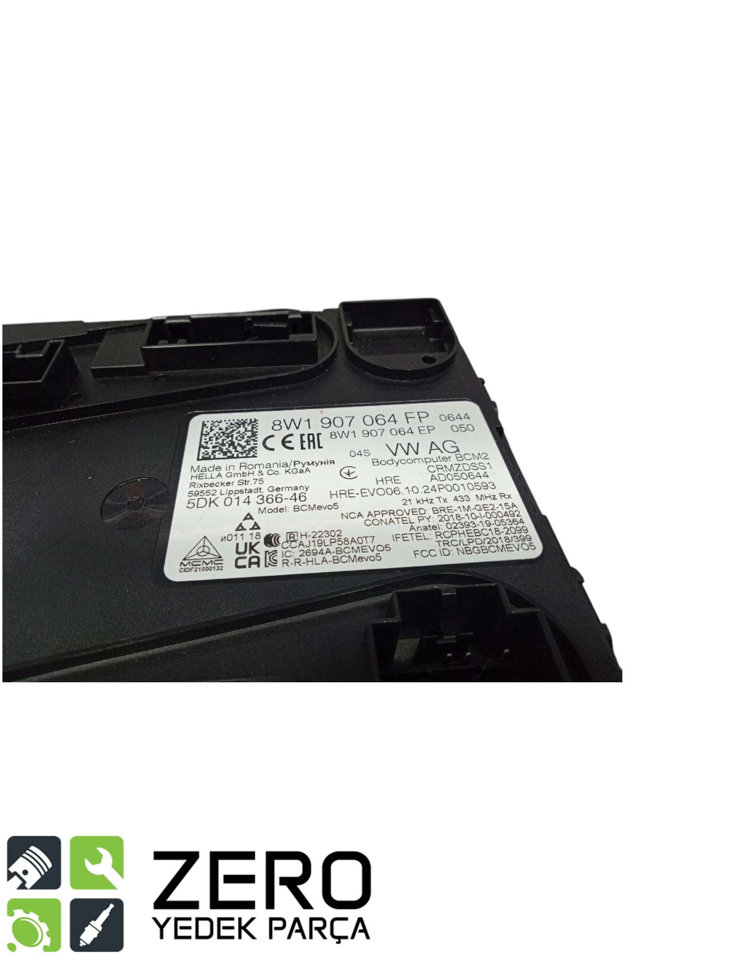 8W1907064FP Konfor Kontrol Beyni A4 A5 Q5 4