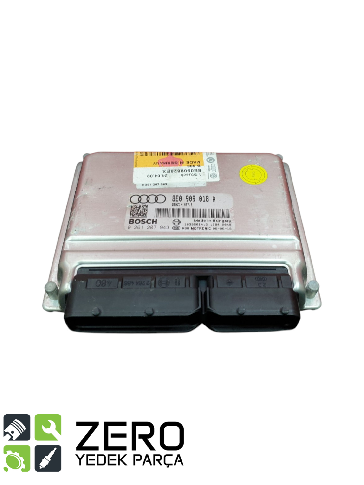 8E0909018A 1.8T Benzinli Motor Kontrol Beyni Audi A4 4
