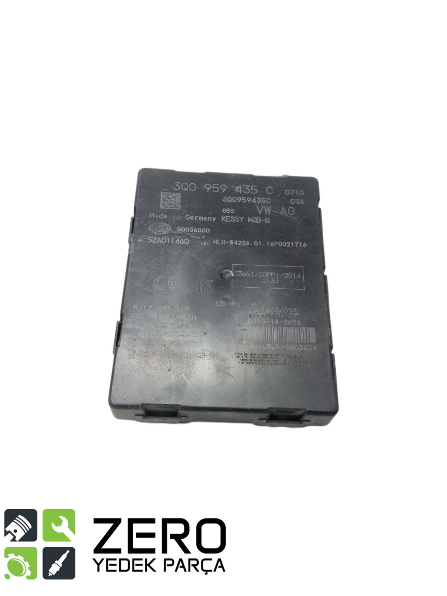 3Q0959435C KESSY Anahtarsız Giriş Kontrol Beyni Passat SuperB 4