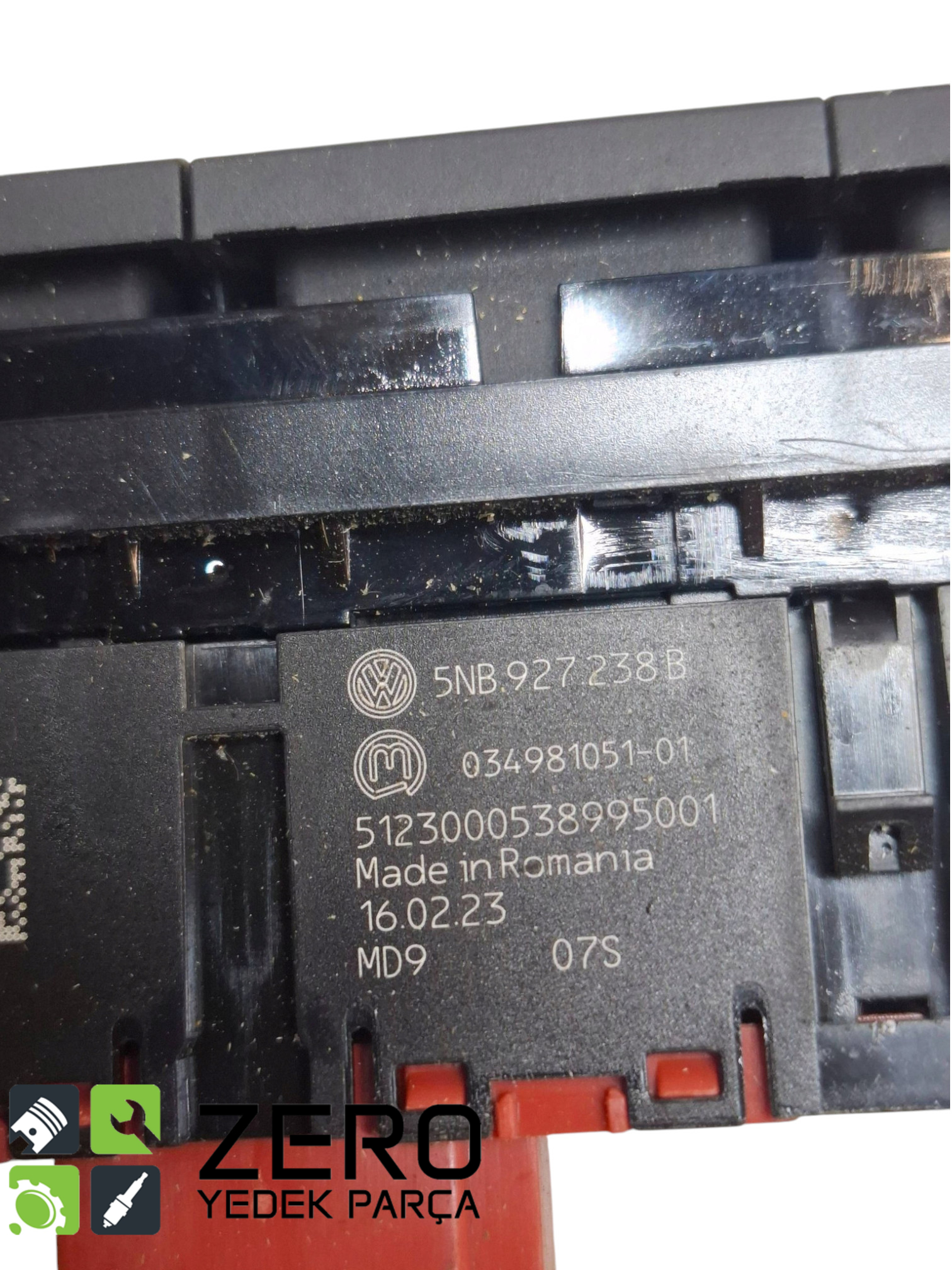 5NB927238BWZU Orta Konsol Tuş Takımı Tiguan Tarraco 4