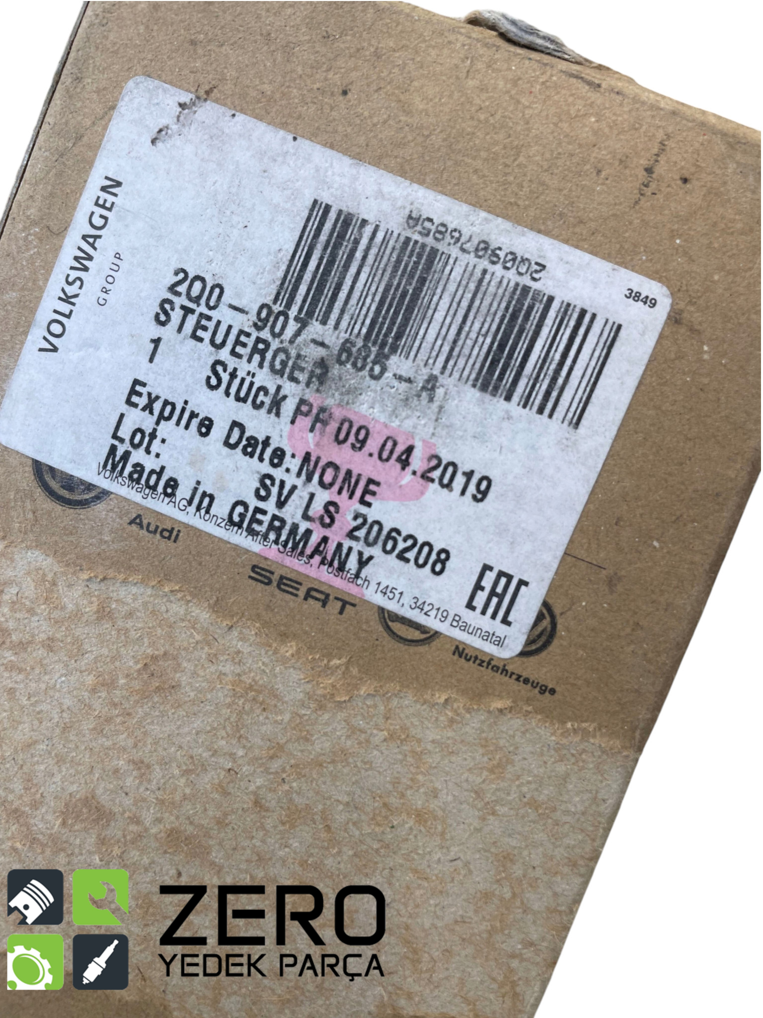 2Q0907685A Kör Nokta ve Şerit Değiştirme Radar Sensör Beyni T-Roc 5