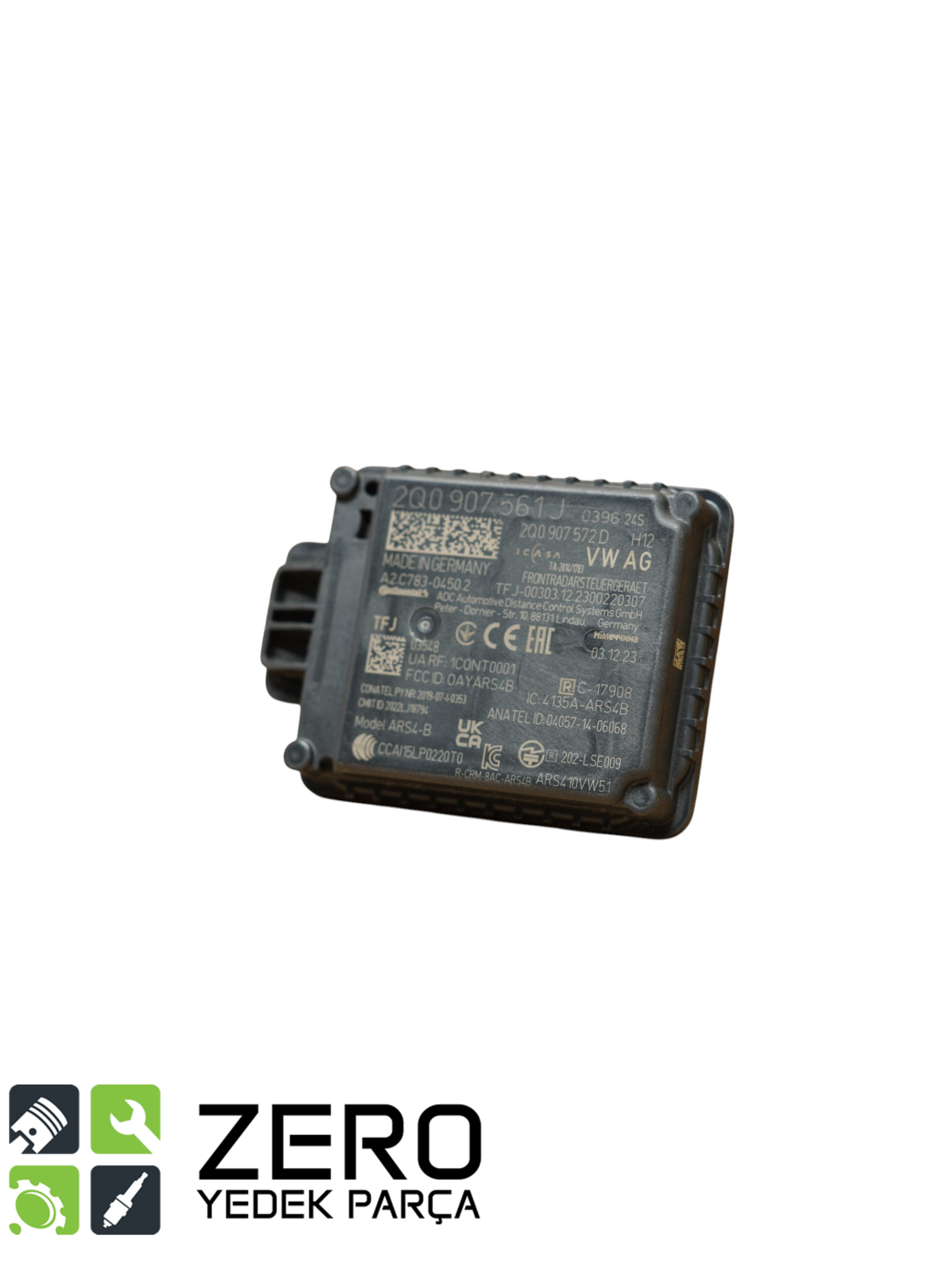 2Q0907561J Ön ACC Mesafe Radar Sensörü Polo Troc İbiza Arona 1