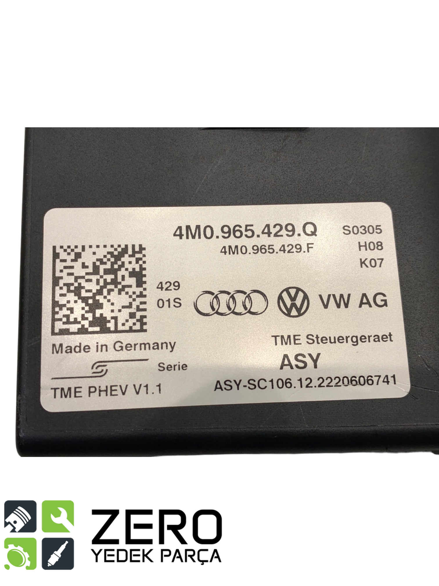 4M0965429Q Ek Su Pompası Kontrol Beyni A6 A7 A8 Q7 Q8 Panamera 5