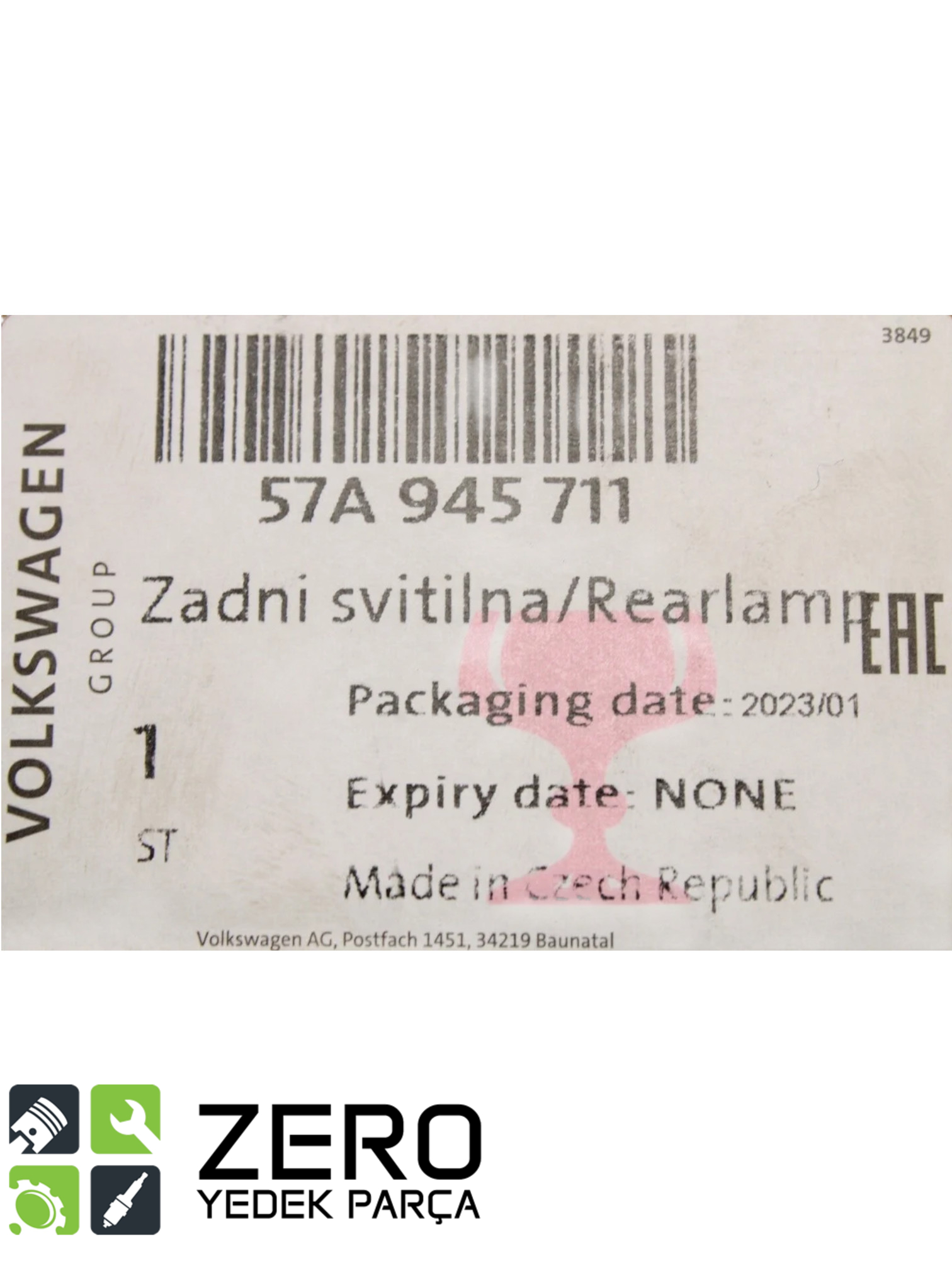 57A945711 Skoda Karoq Sol Dış Stop 5