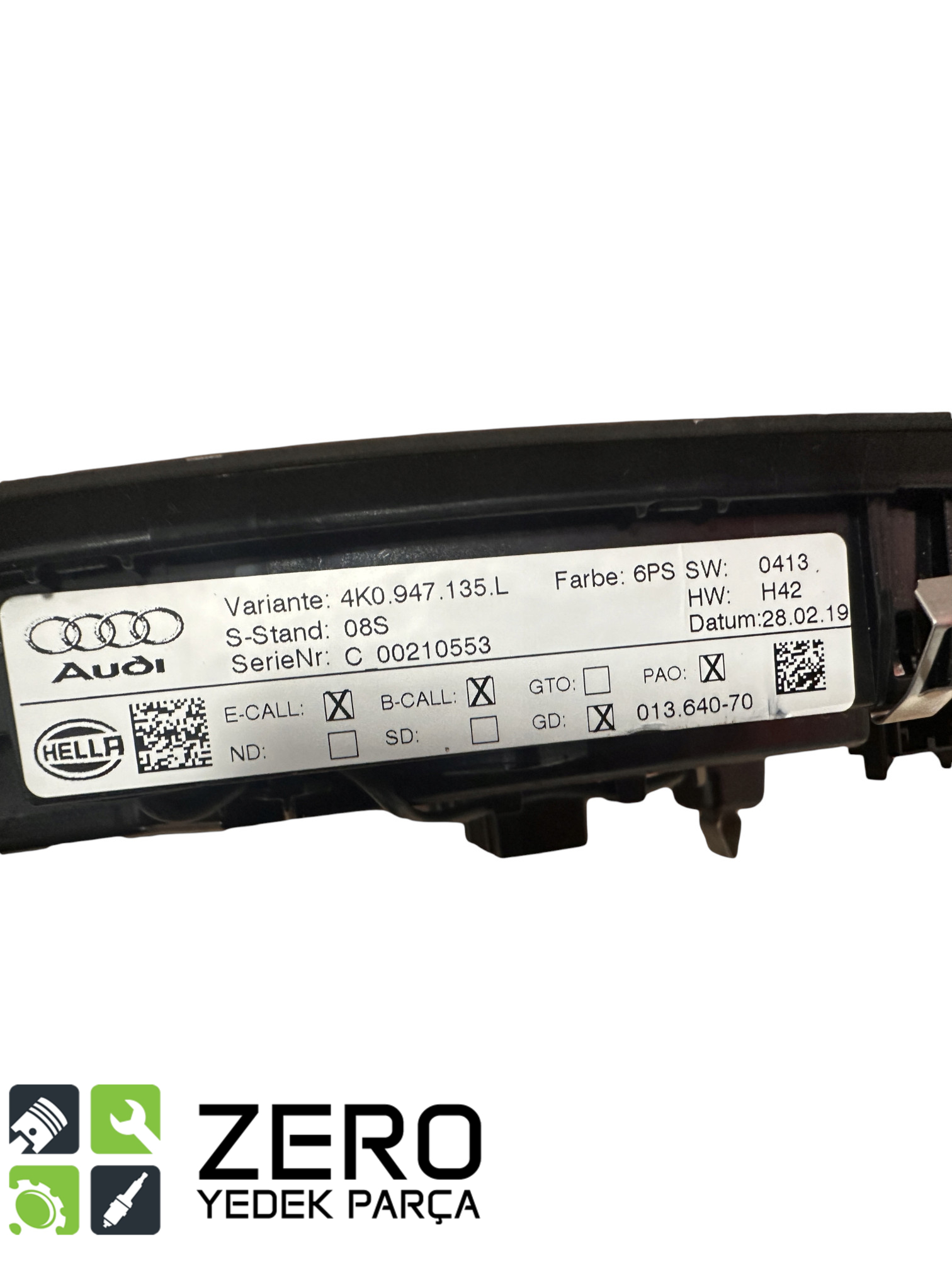 4K0947135L6PS A6 A7 A8 Tavan Lambası 6