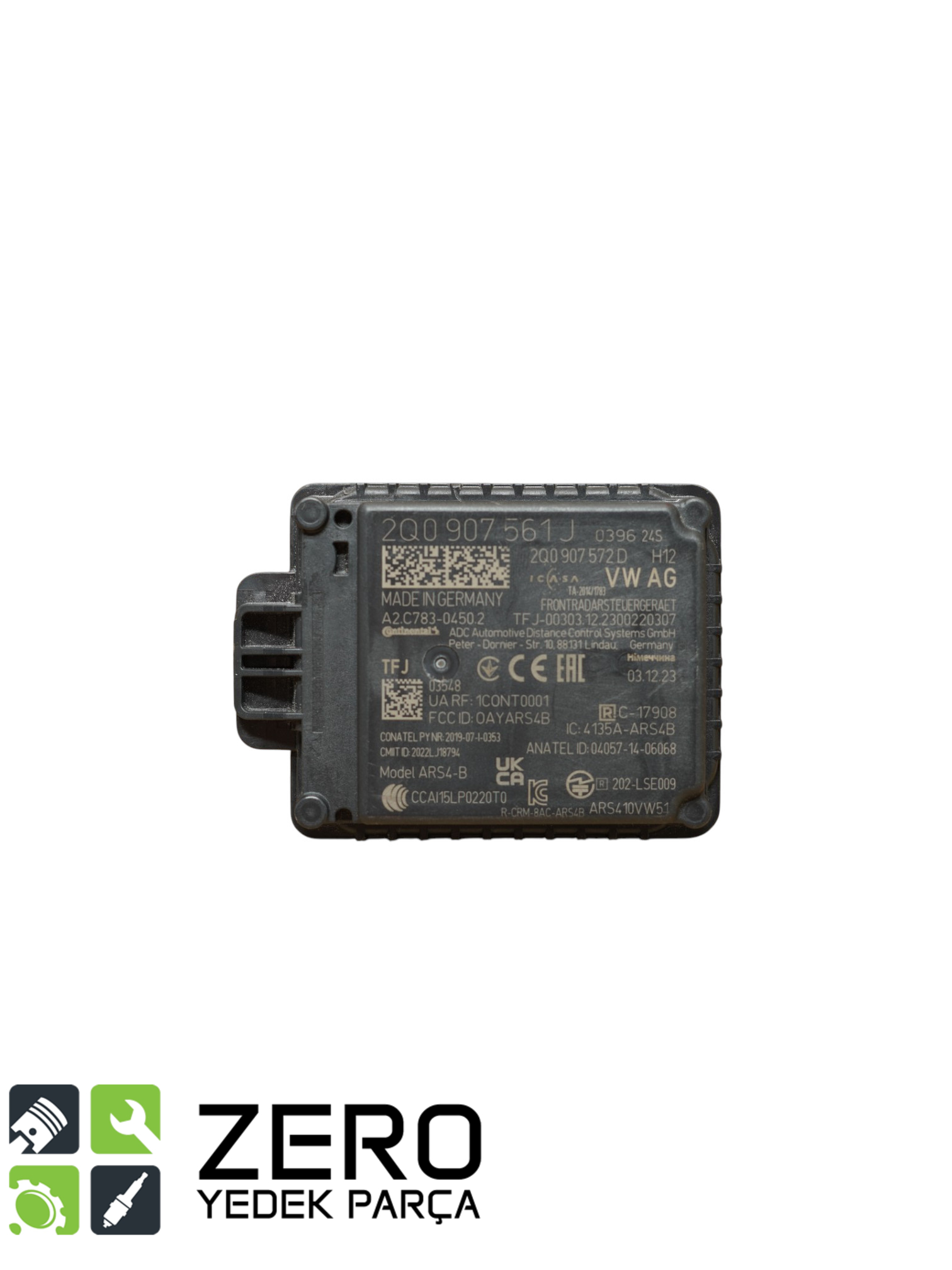 2Q0907561J Ön ACC Mesafe Radar Sensörü Polo Troc İbiza Arona 2