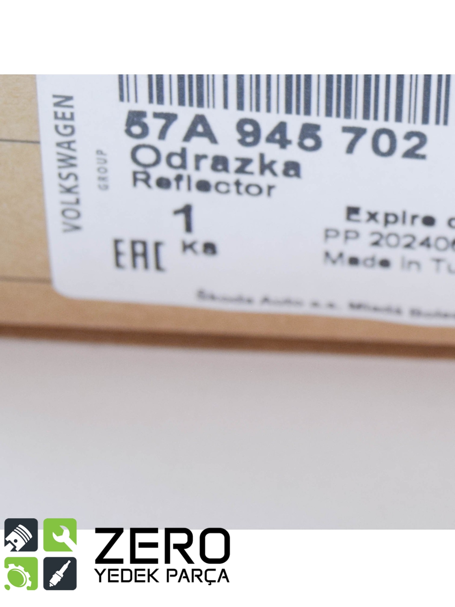57A945702 Karoq Sağ Arka Tampon Reflektörü 6