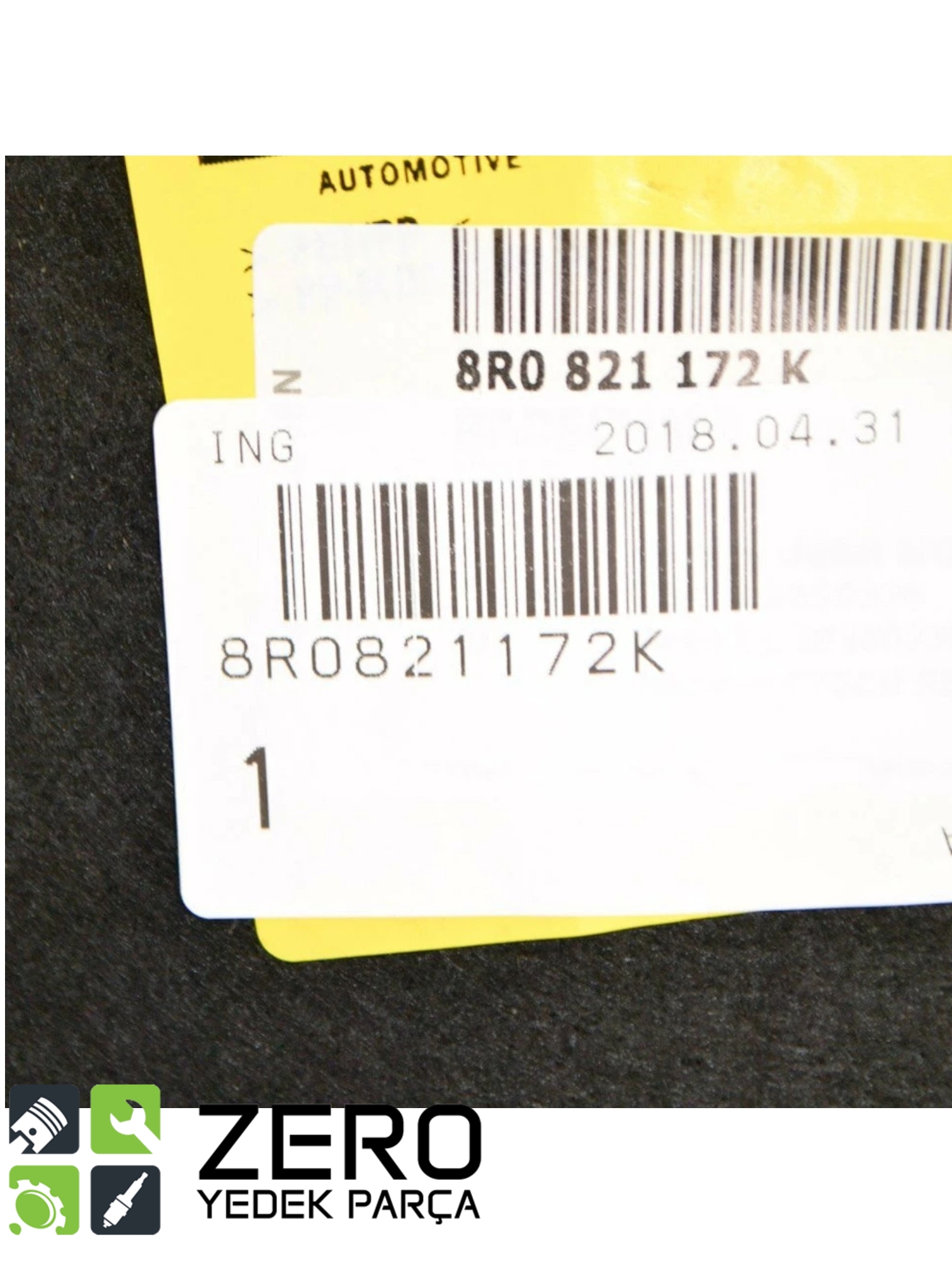 8R0821172K Audi Q5 Sağ Ön Çamurluk Davlumbazı 6
