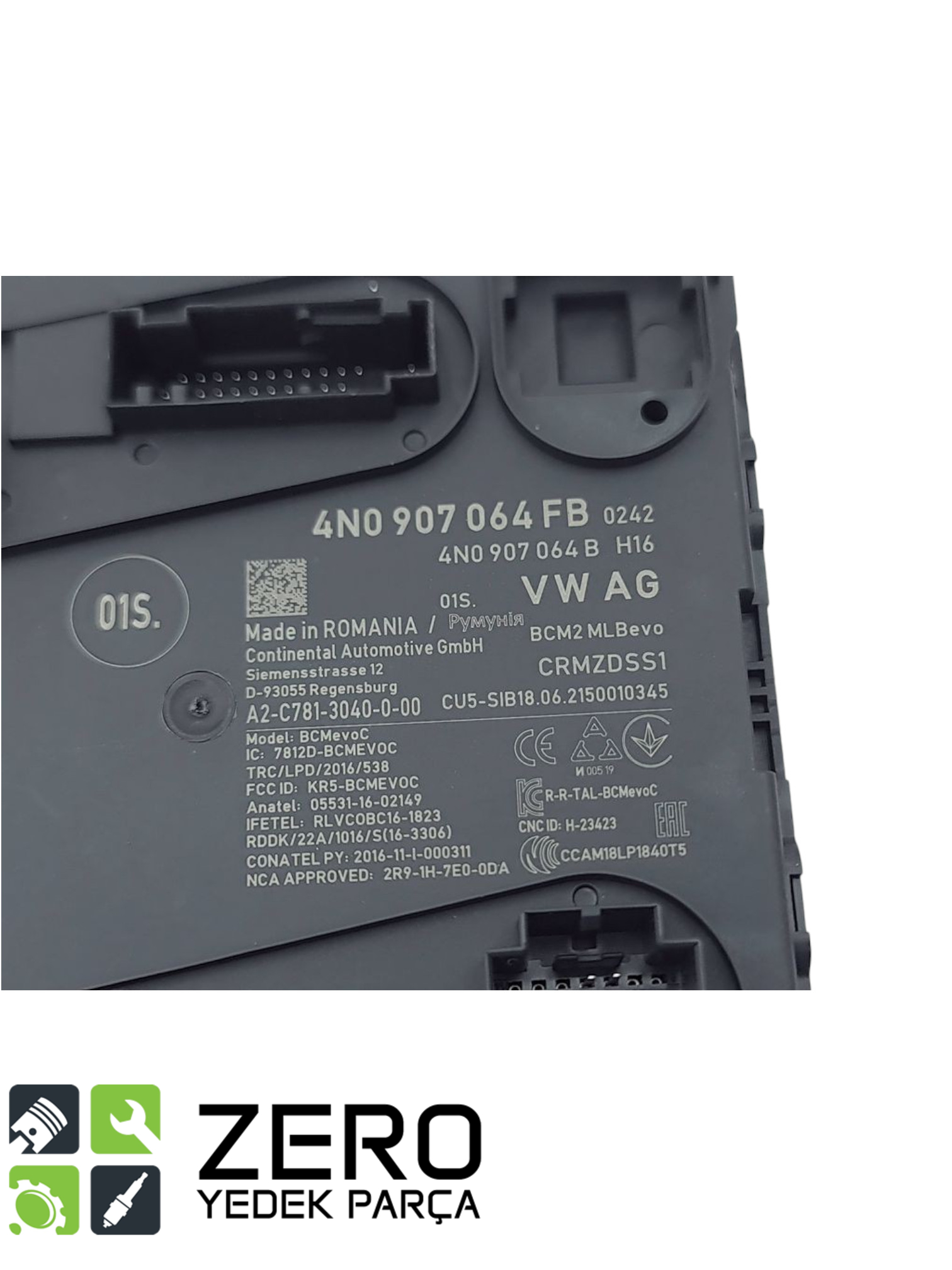 4N0907064FB Bcm Merkezi Elektrik Beyni A6 A7 A8 Q8 9