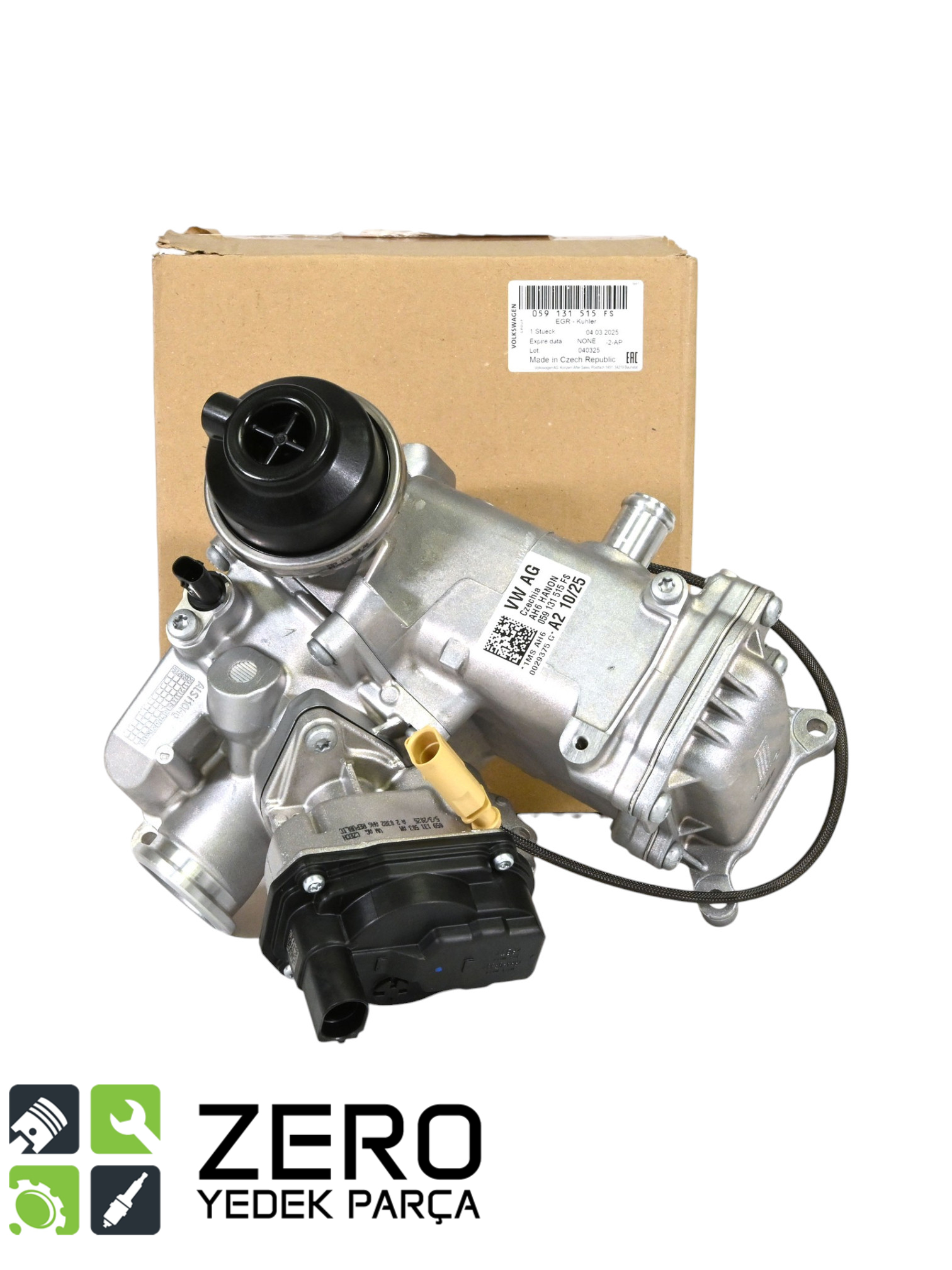 059131515CG EGR Soğutucusu Komple A4 A5 A6 A7 A8 Q5 Q7 Q8 1