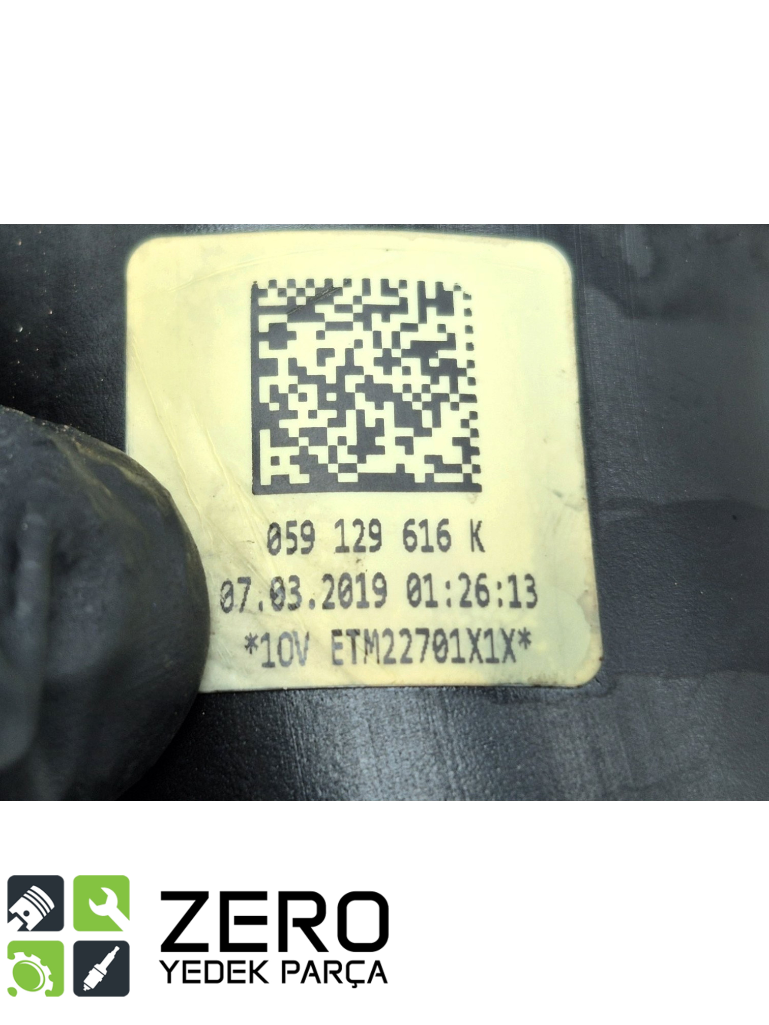 059129616K Hava Emme Borusu Audi A6 A7 10