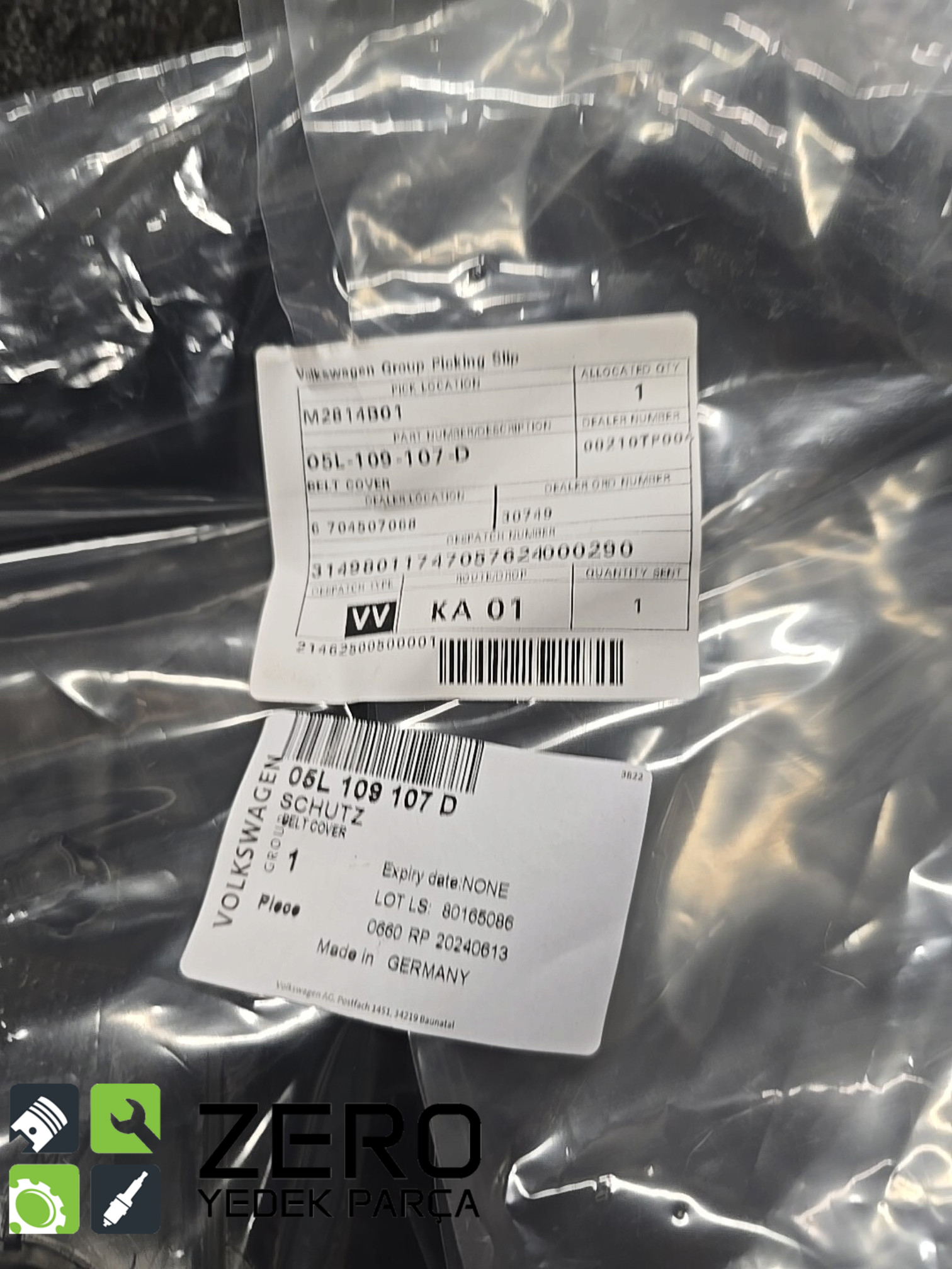 05L109107D Triger Koruma Kapağı A4 A5 A6 A7 Q5 8