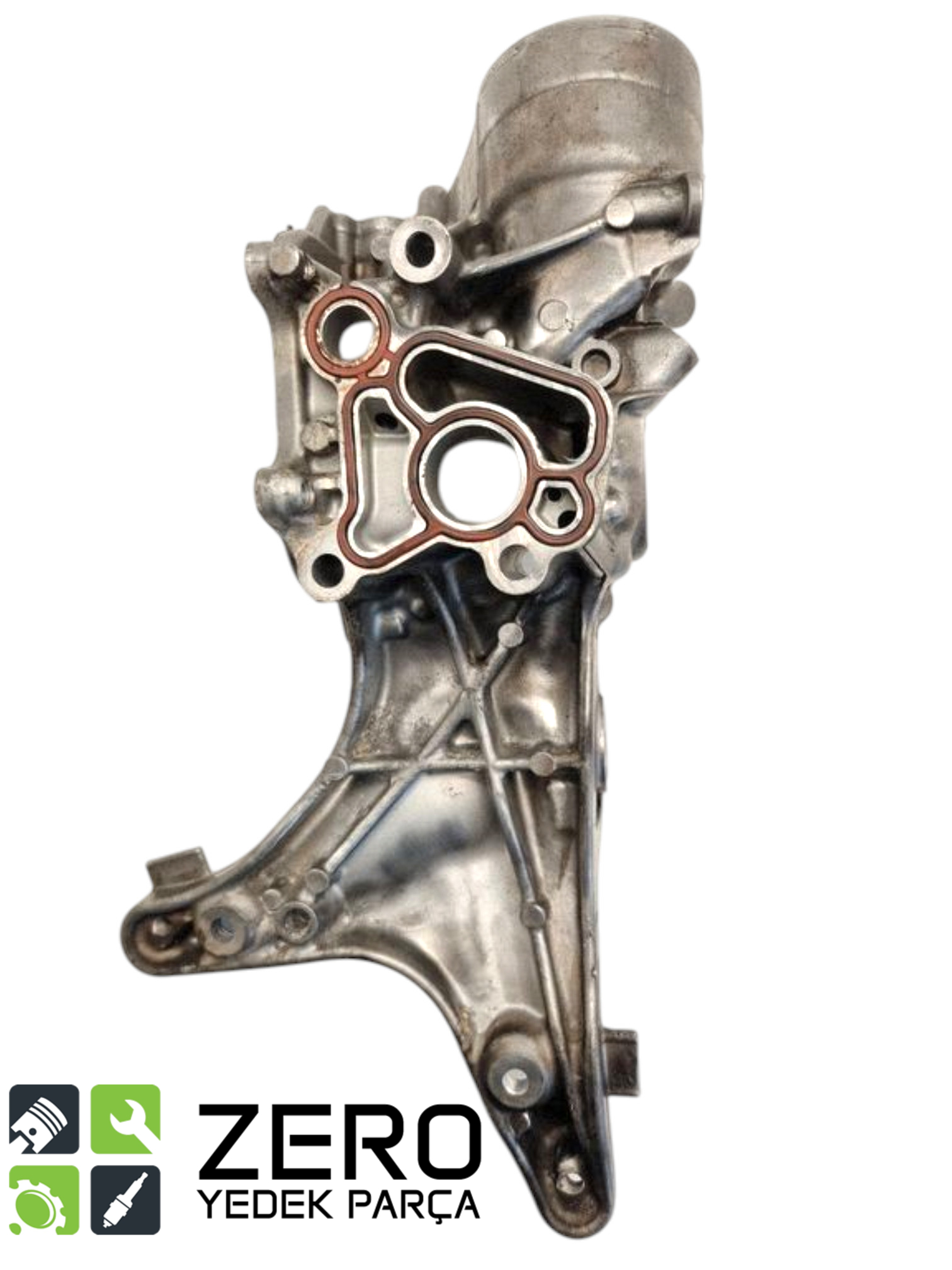 06Q903143E Alternatör ve Yağ Soğutucu Braketi Tayron Tiguan A4 A5 3