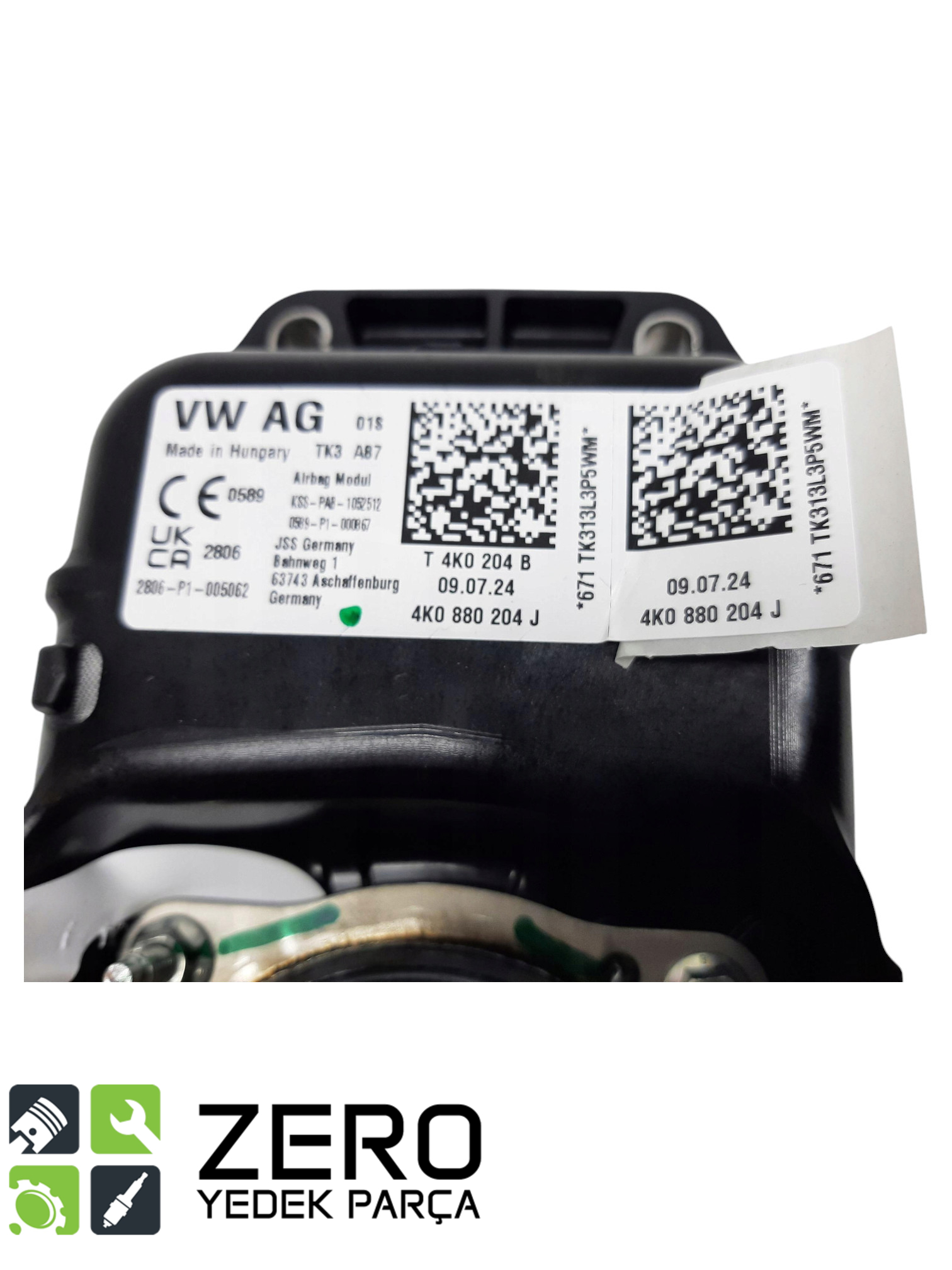 4K0880204J Sağ / Yolcu Tarafı Hava Yastığı Airbag Audi A6 A7 4