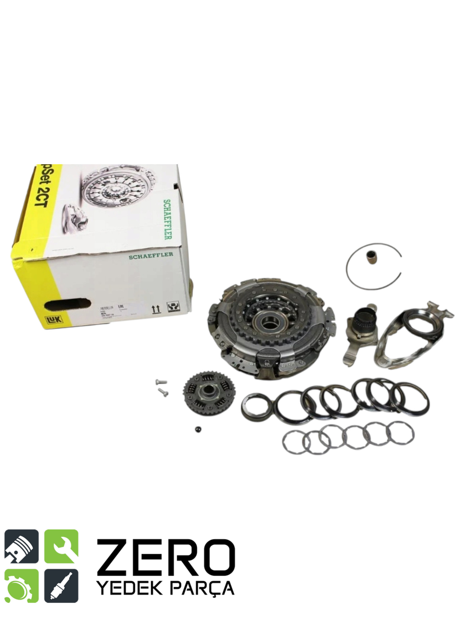 0AM198142T 602000700 DQ200 Çift Kuru Kavrama Seti Golf Passat A3 3