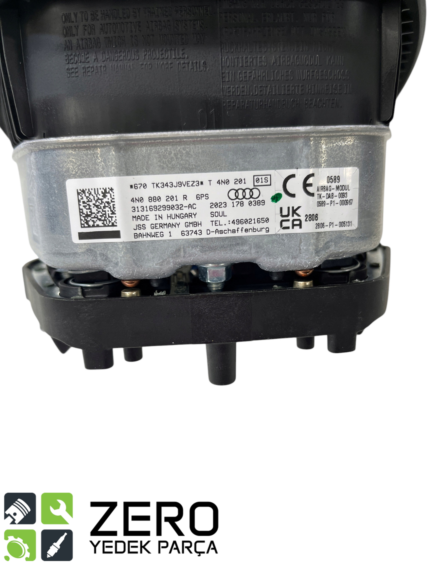 4N0880201R6PS Audi A6 A7 Direksiyon Airbag / Sürücü Hava Yastığı 6