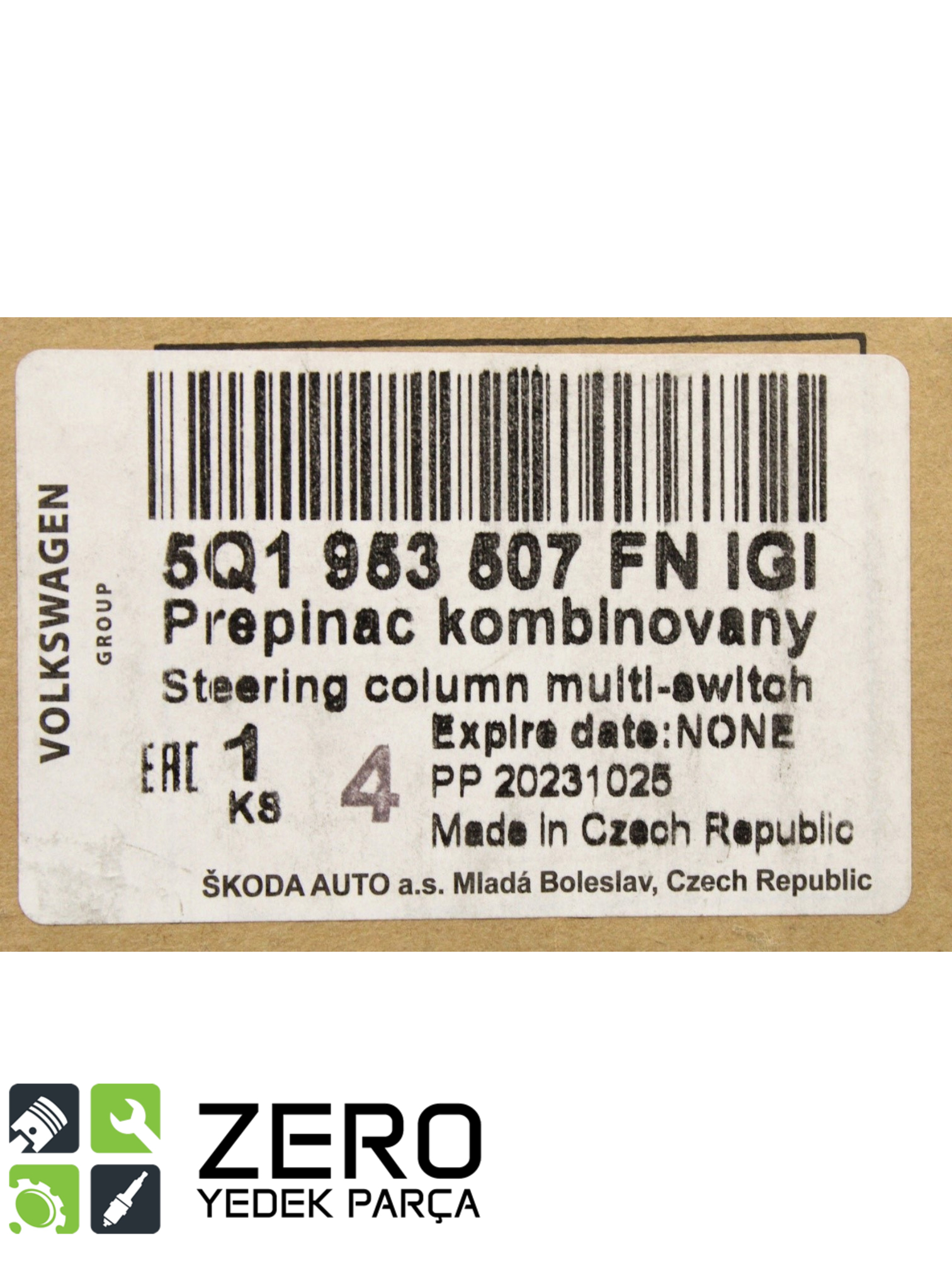 5Q1953507FNIGI Sinyal Silecek Kolu Enyaq Elroq Ateca Kodiaq 5