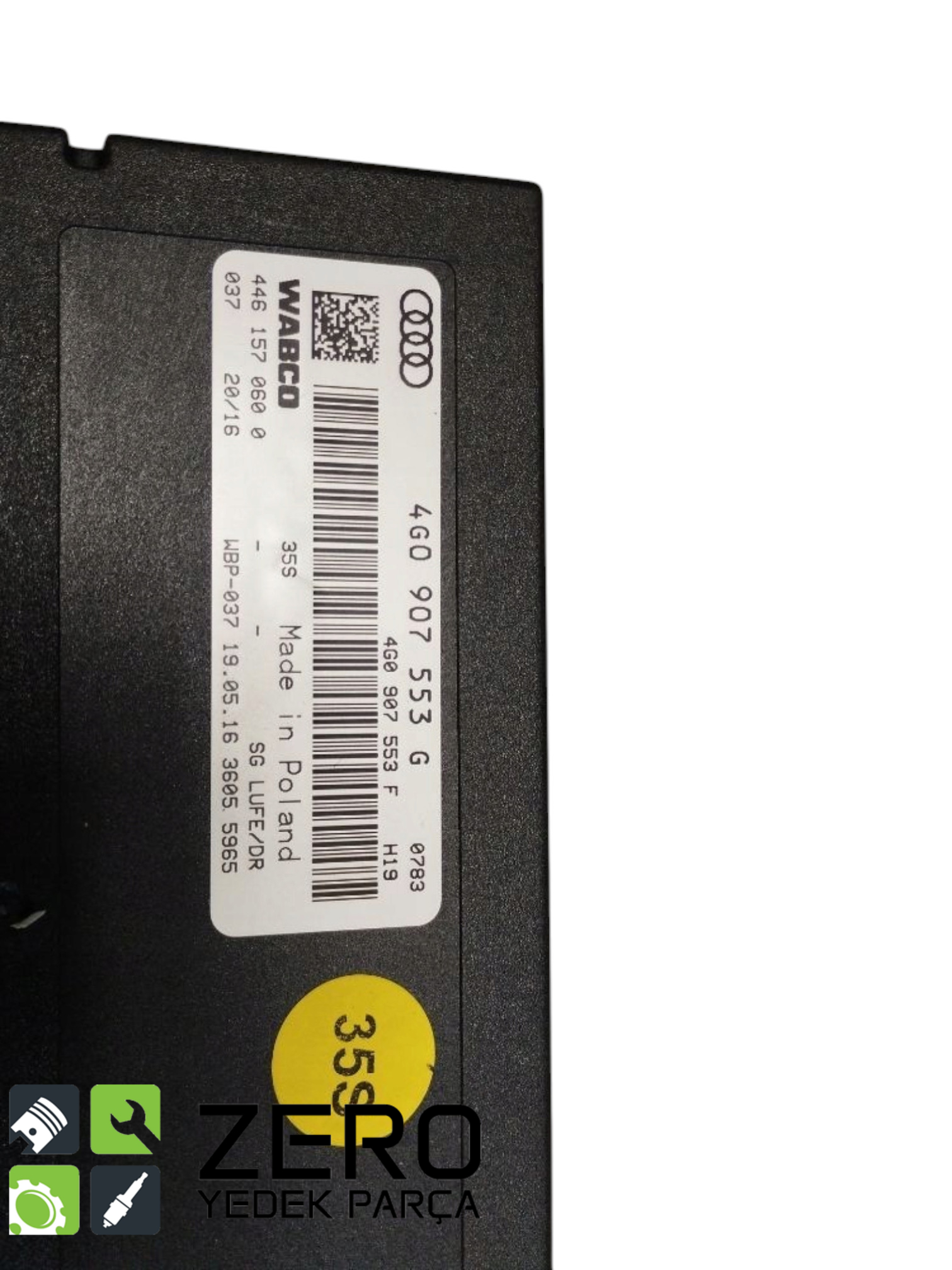 4G0907553G Havalı Süspansiyon Beyni A6 A7 A8 Phideon 7