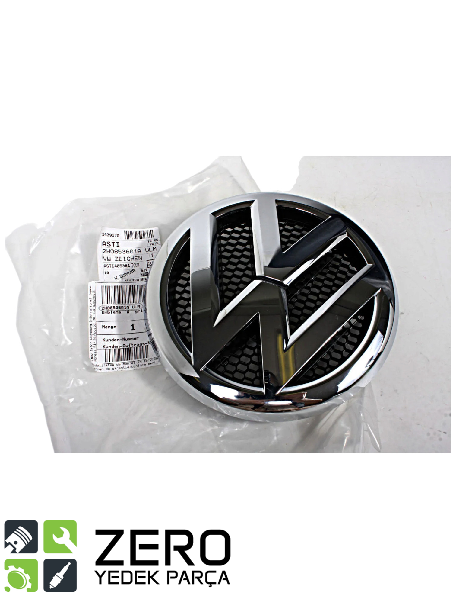 2H0853601AULM VW Amarok Ön Panjur Logosu / Arması 2