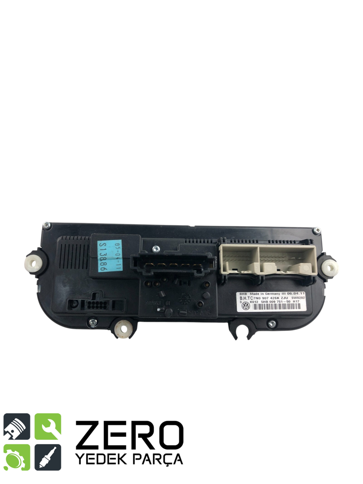 7N0907426KZJU Klima Kontrol Paneli Caddy Golf Jetta Passat 8