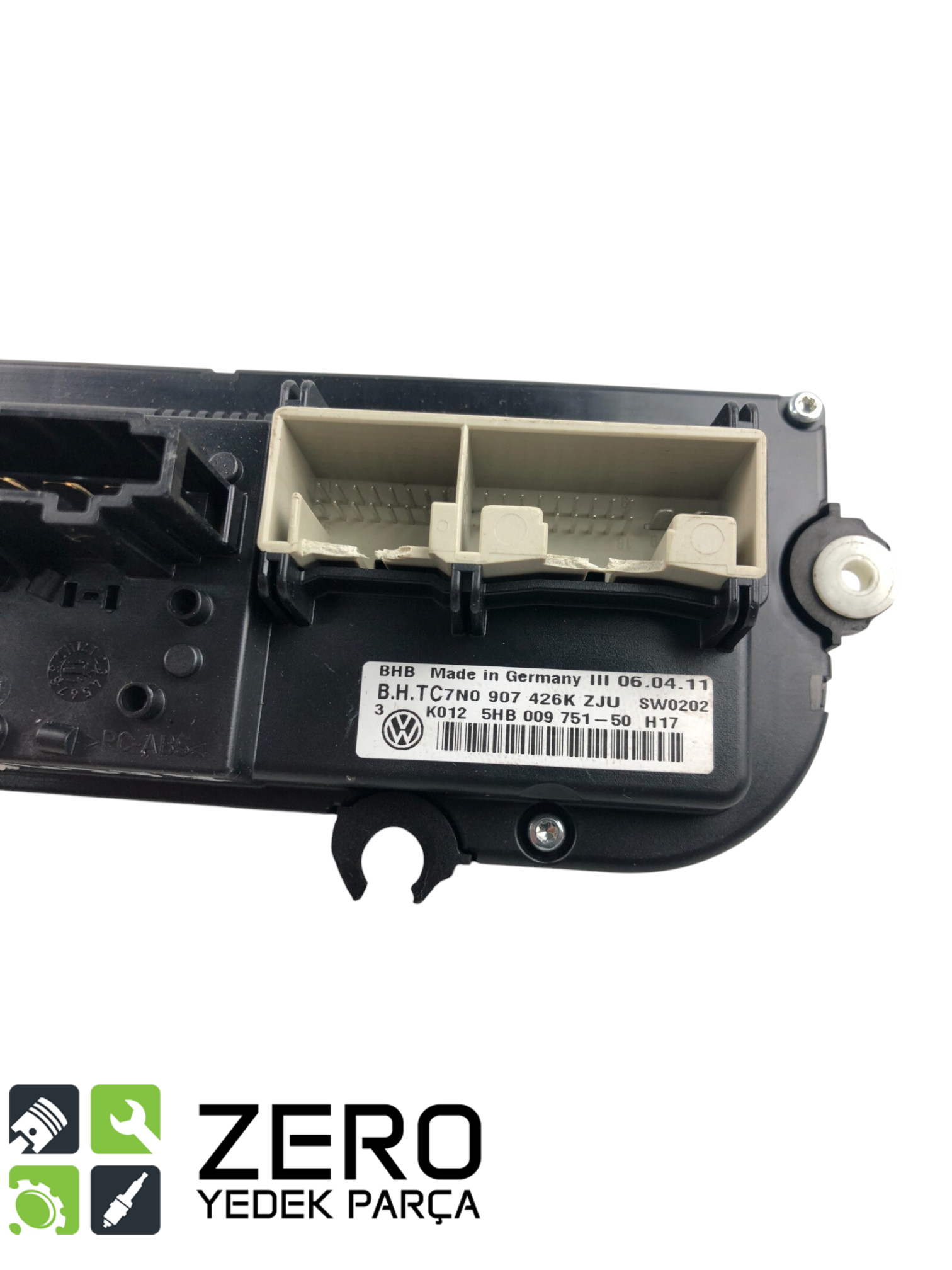 7N0907426KZJU Klima Kontrol Paneli Caddy Golf Jetta Passat 9