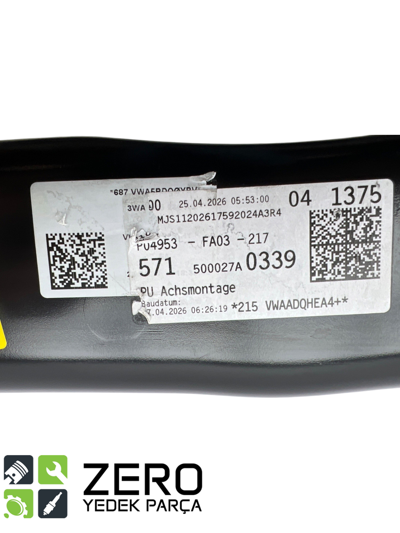3WA505235AH Arka Dingil Travers Tiguan Passat SuperB Terramar 4
