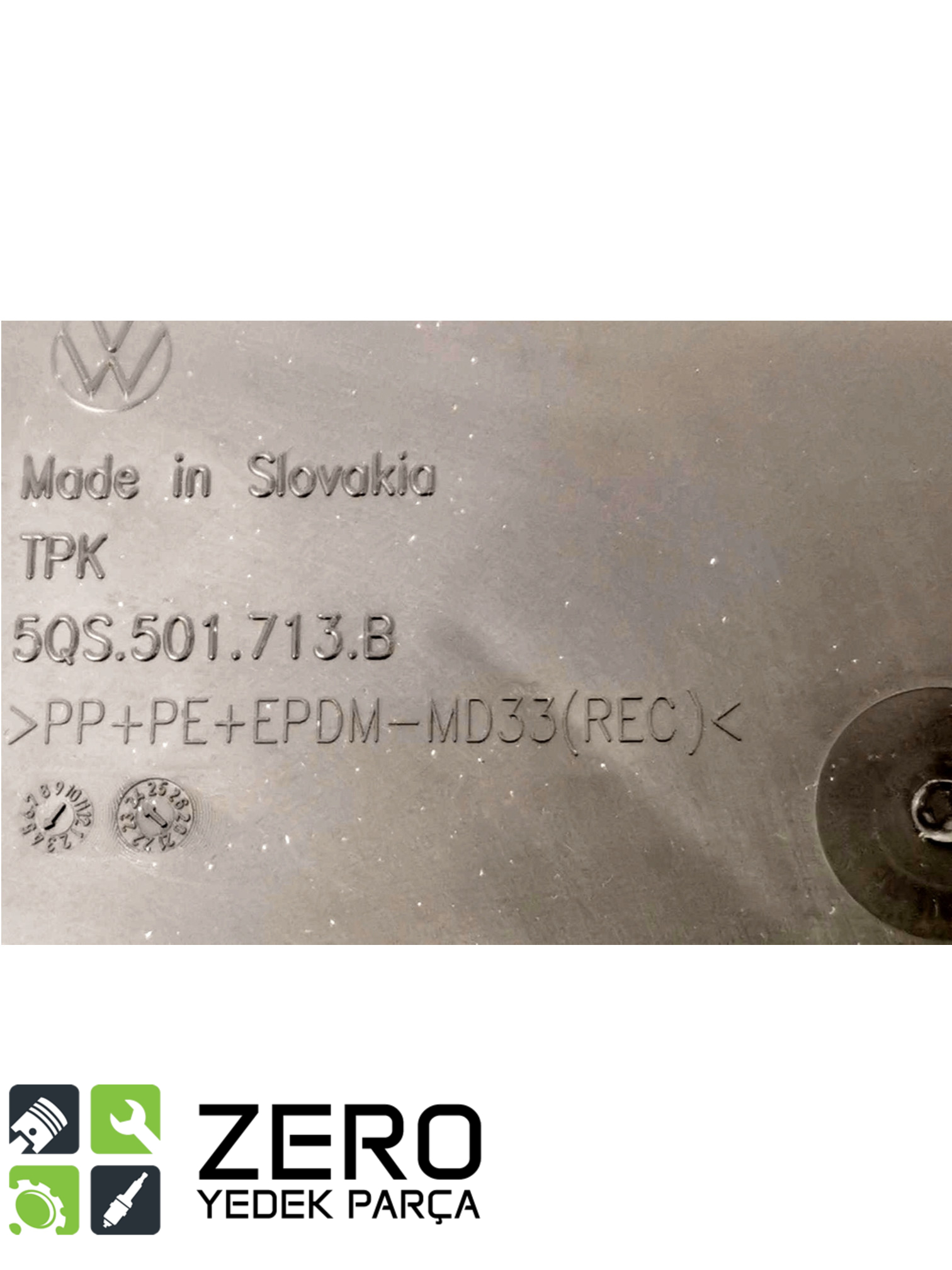 5QS501713B Arka Sol Kaplama Tiguan Passat Kodiaq Terramar 7
