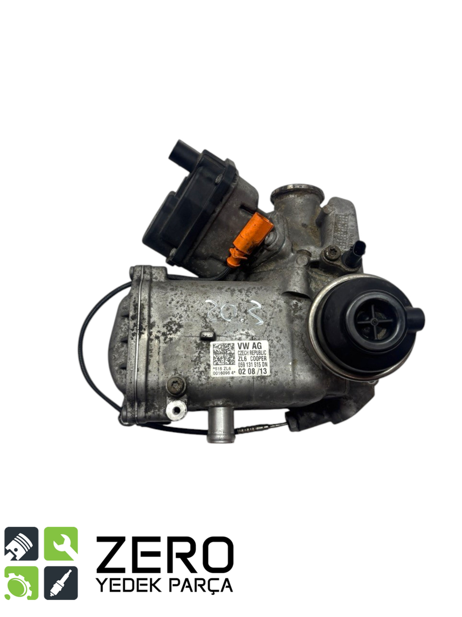 059131515DN EGR Soğutucusu ve Valf Komple A4 A5 A6 A7 A8 Q5 Q7 1